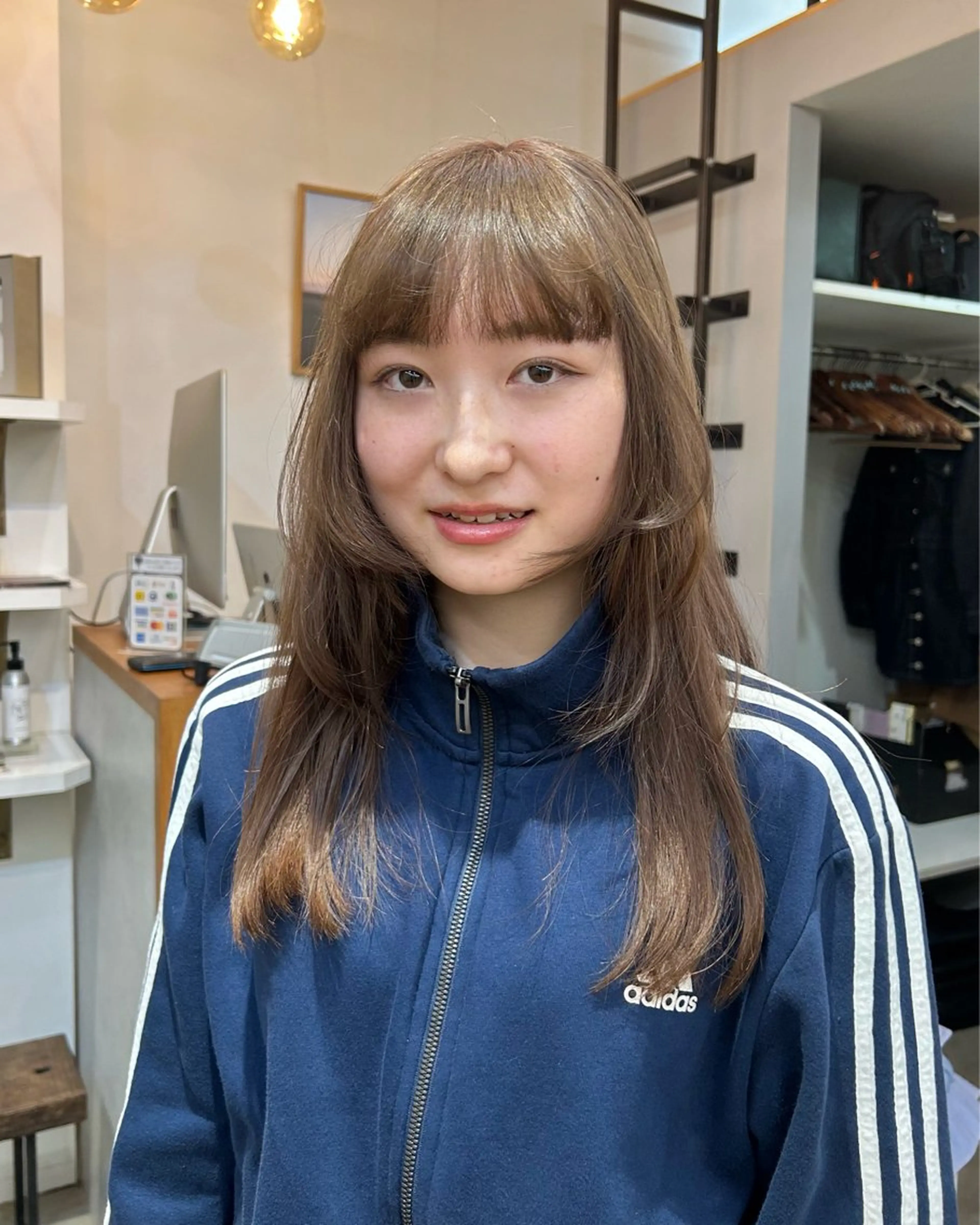 ロング カラー ブリーチ 透明感カラー ヘアカラー 表参道OLSEN✂︎ nanamiのヘアスタイル