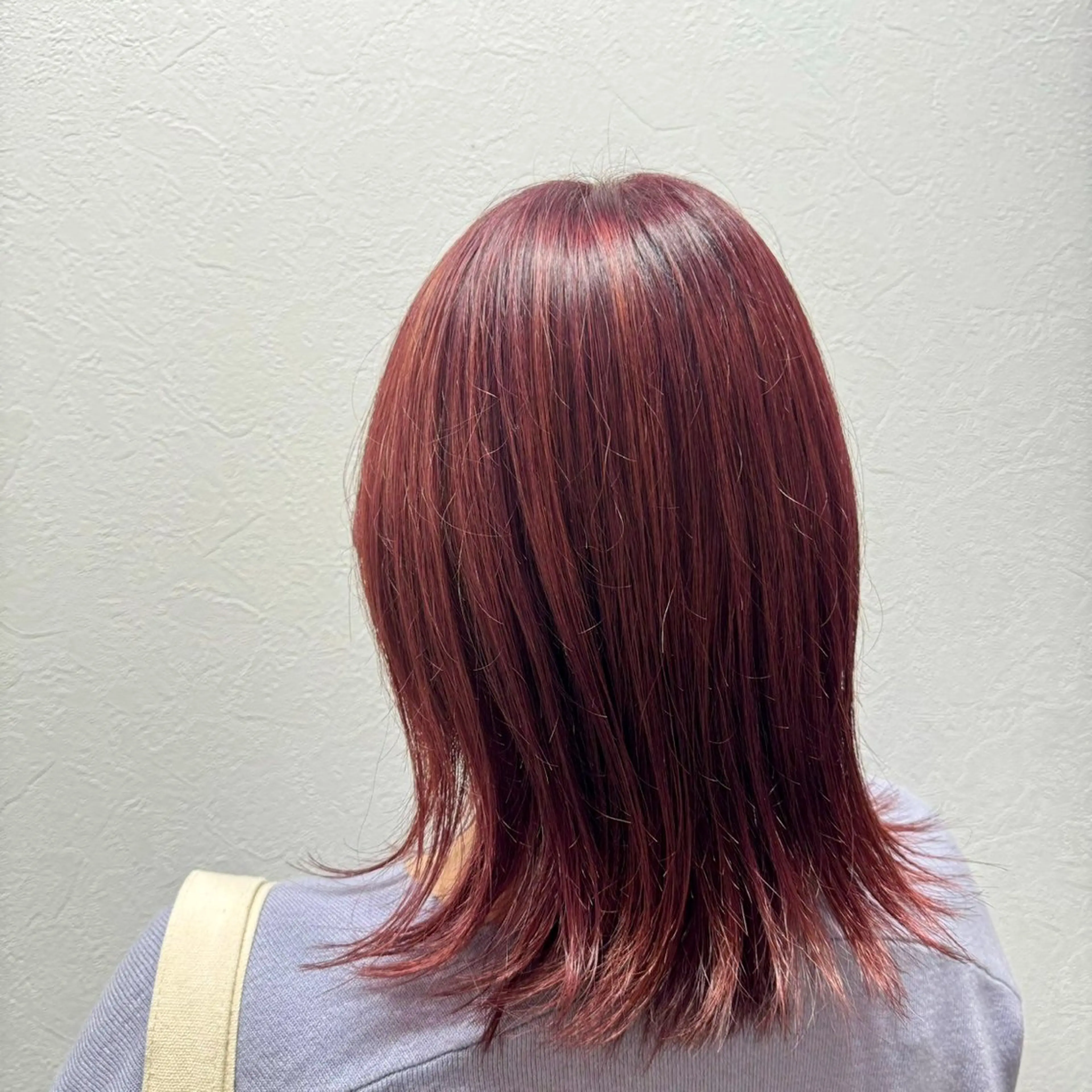 ミディアム カラー ヘアカラー c＆ ちはるのヘアスタイル