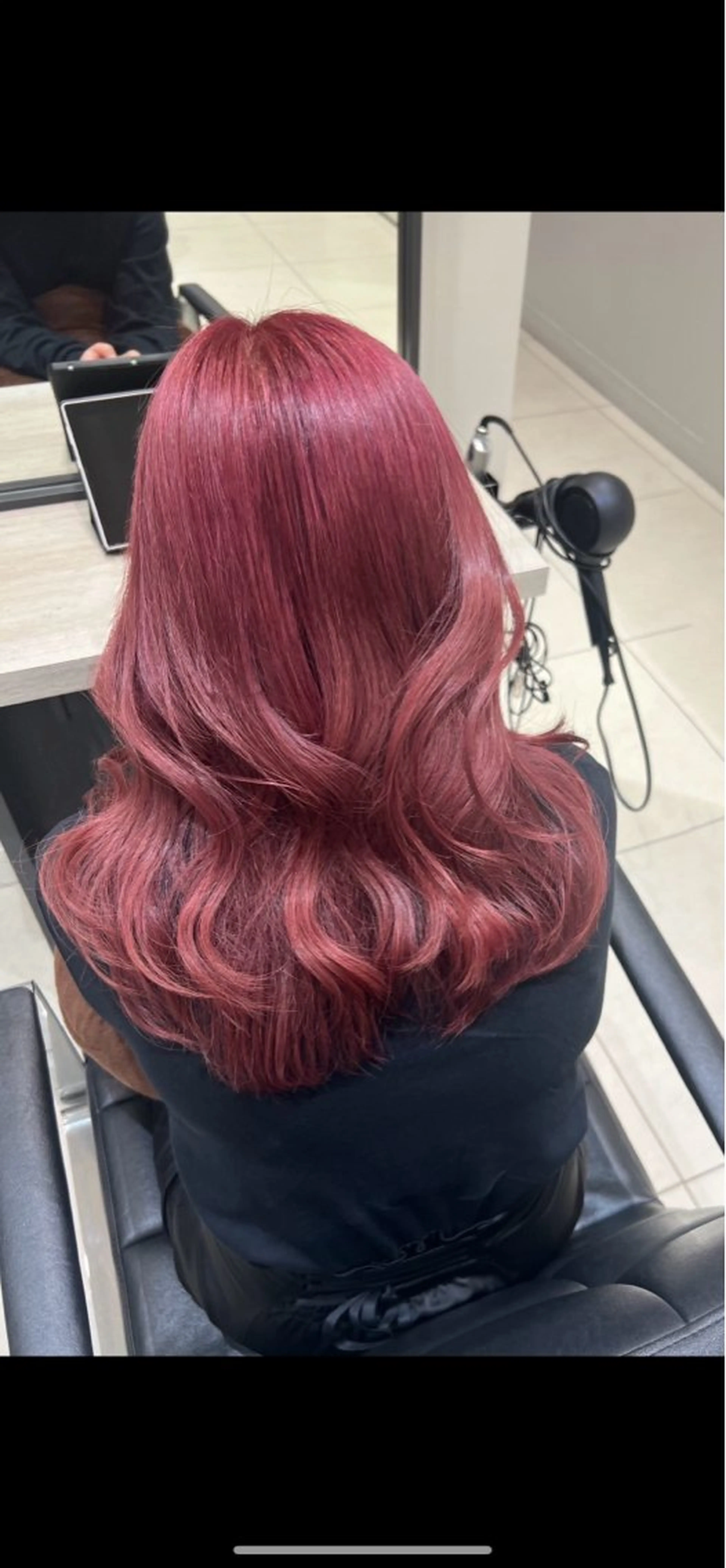 セミロング ヘアカラー トリートメント Euphoria銀座本店所属・shoki 韓国ヘア/ケアカラーのヘアスタイル