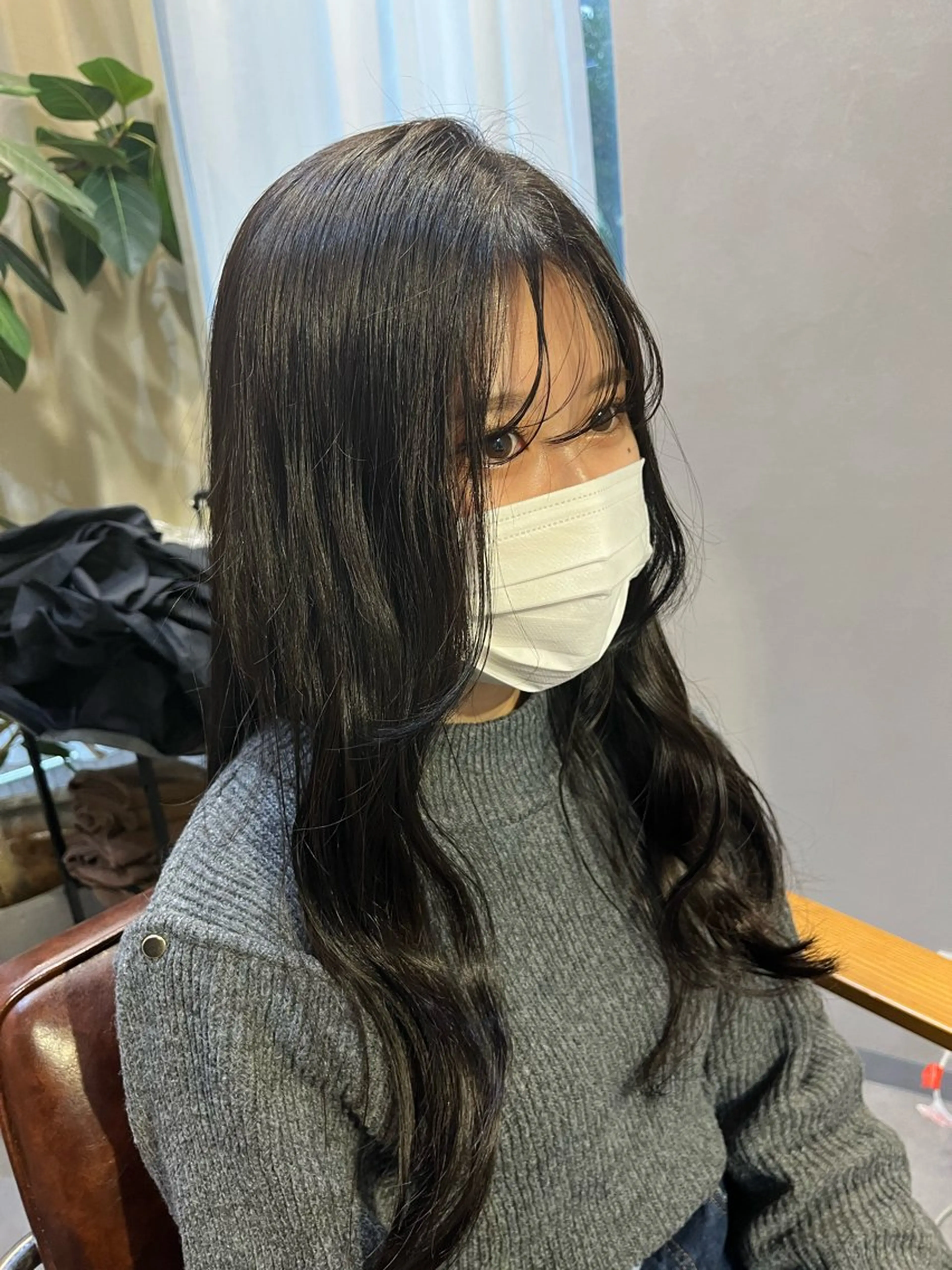 ロング ヘアカラー 大橋 瑞紀のヘアスタイル