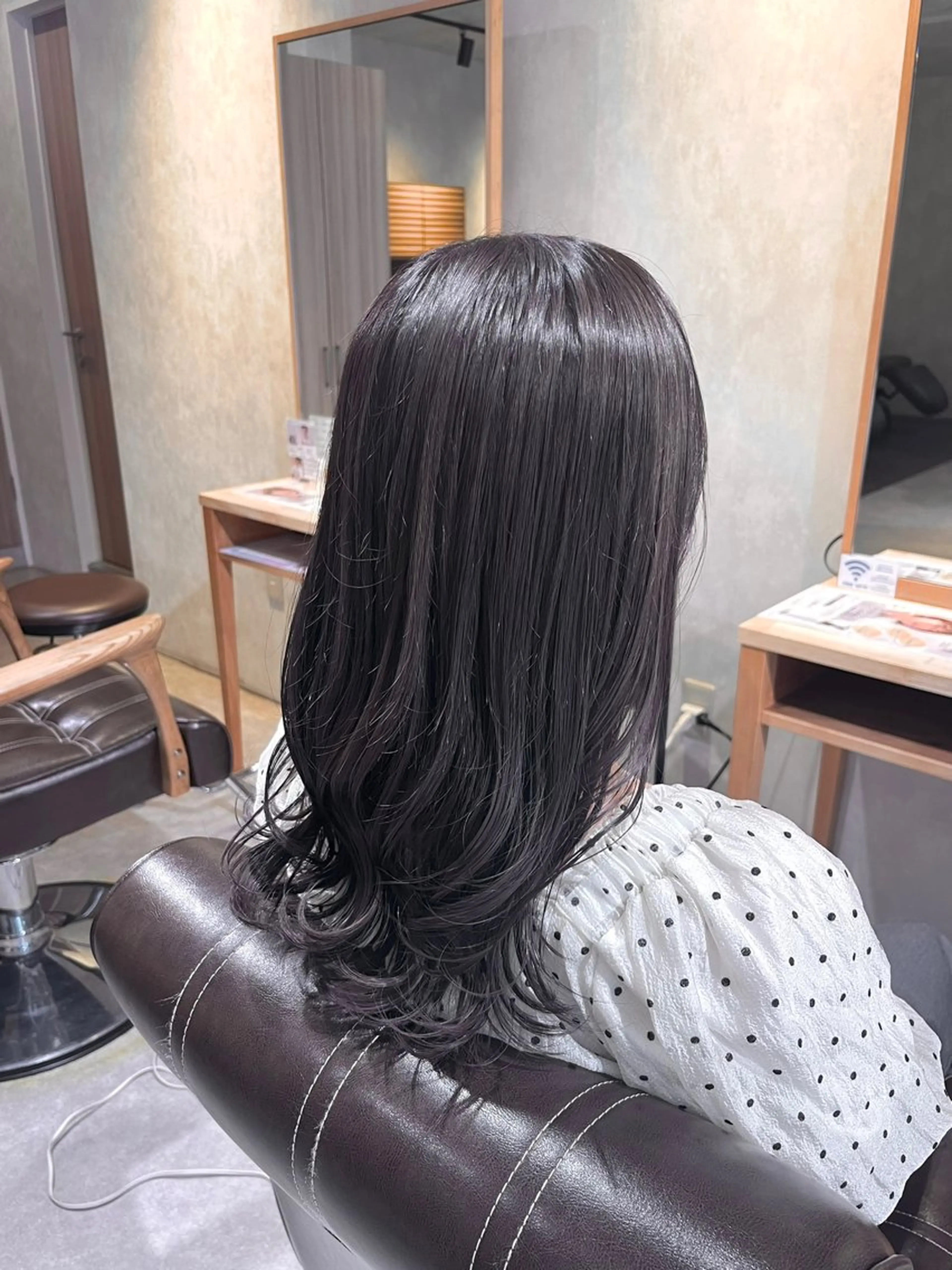 カラー ブリーチ グレージュ ラベンダーカラー ラベンダーグレージュ ラベンダーグレー bel./arie ⠀ ⠀ ⠀のヘアスタイル