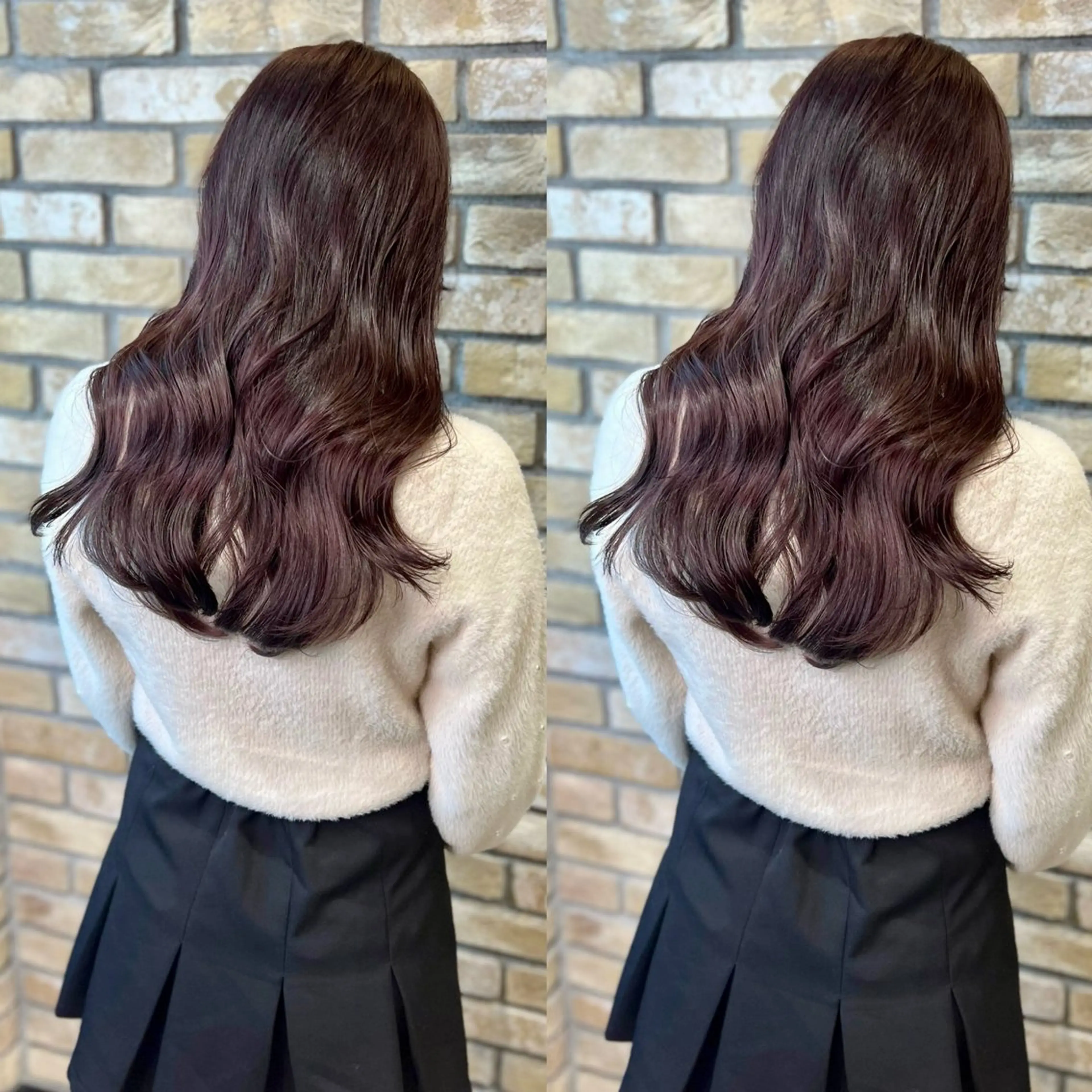 セミロング カット ヘアカラー トリートメント Monan 渋谷店所属・🎀艶髪の達人 飯田啓奨🎀のヘアスタイル