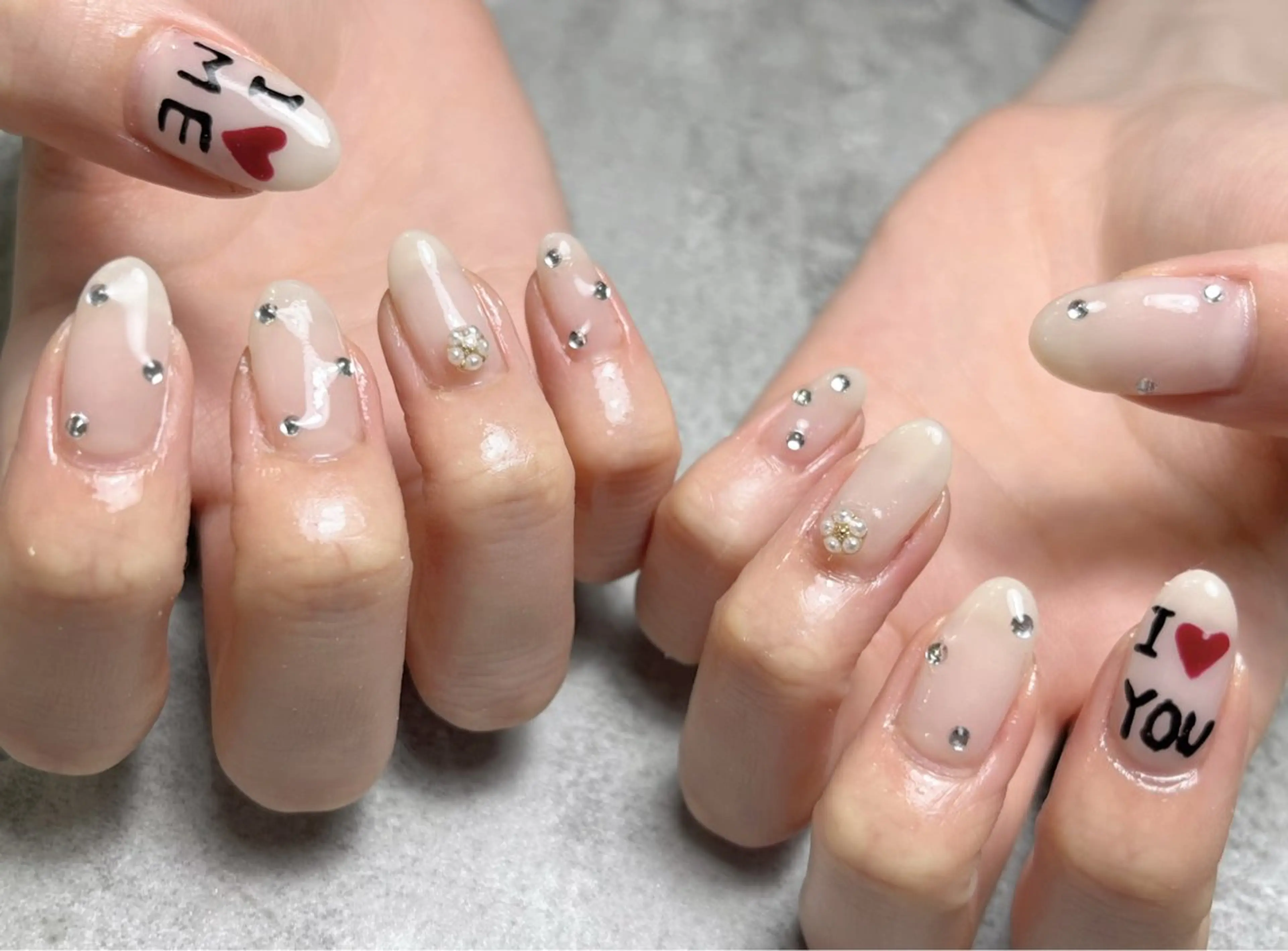 ネイル ハンドネイル charmant rinaのネイルデザイン