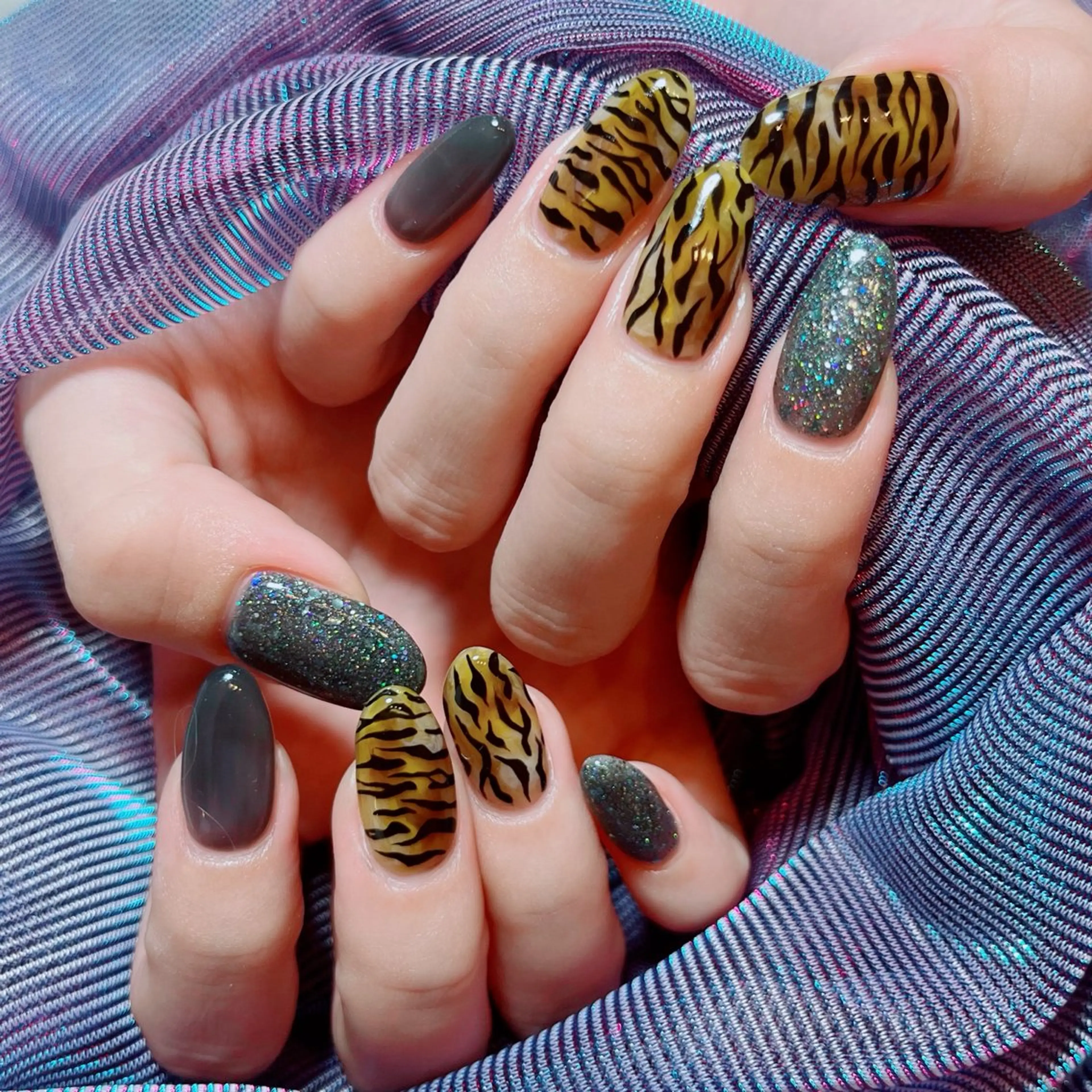 ネイル アニマル柄 ruirui.naildesign所属・RUI ☆のネイルデザイン