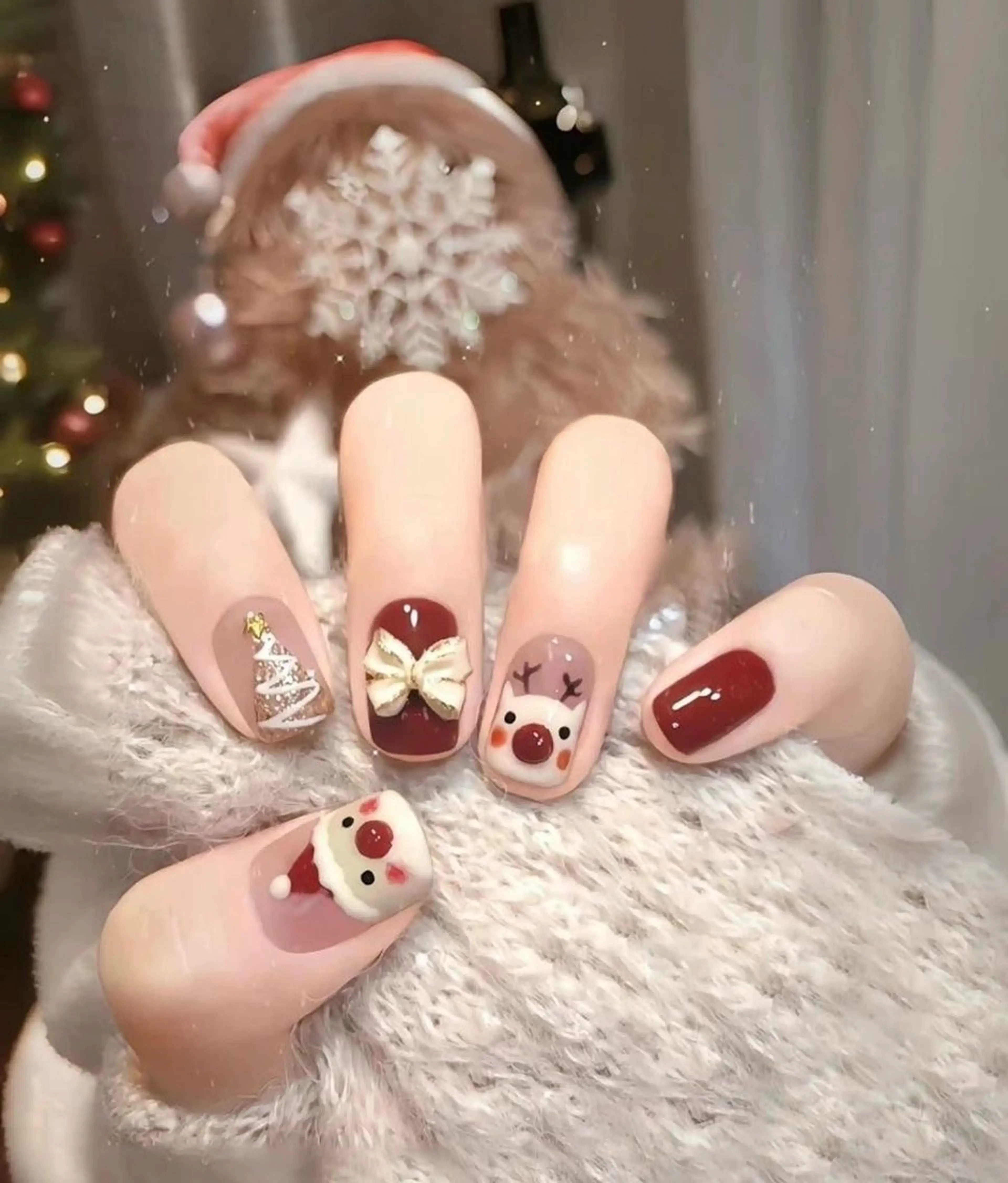 ネイル 韓国ネイル 持ち込み ハンドネイル EMI ANA.CHUOのネイルデザイン