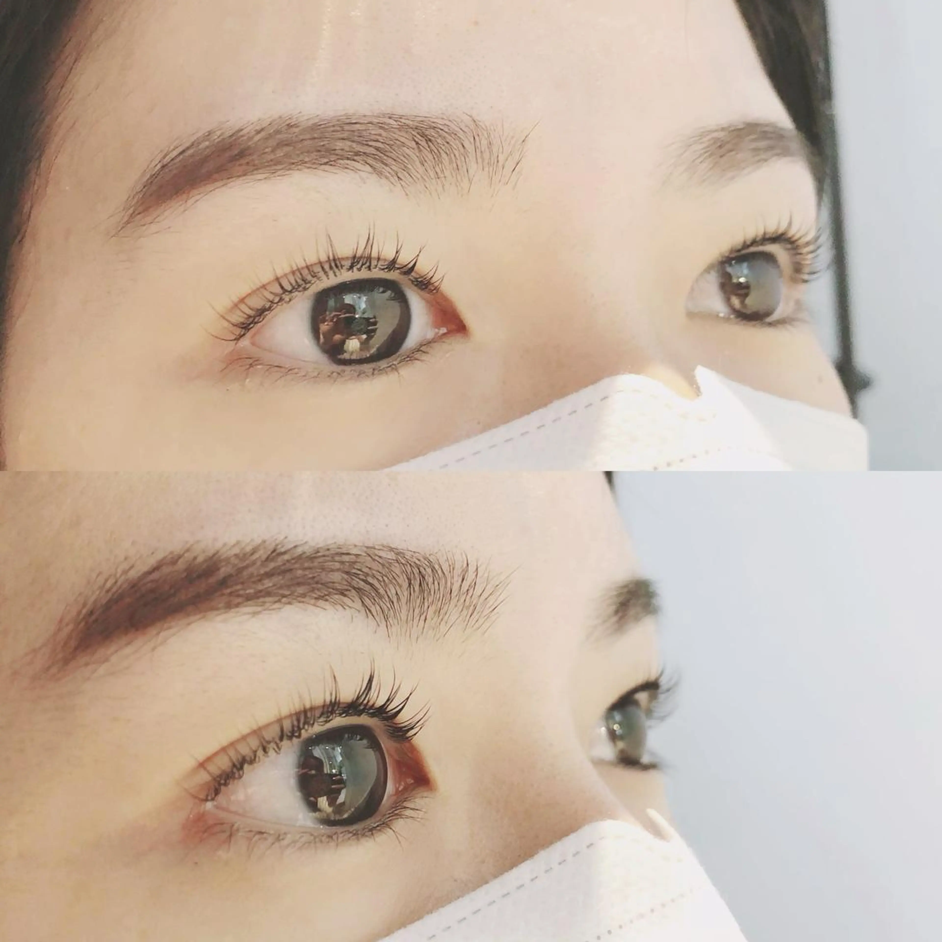 マツエク・マツパ 一重×まつ毛パーマ eyenail m 白瀬のマツエク・マツパデザイン