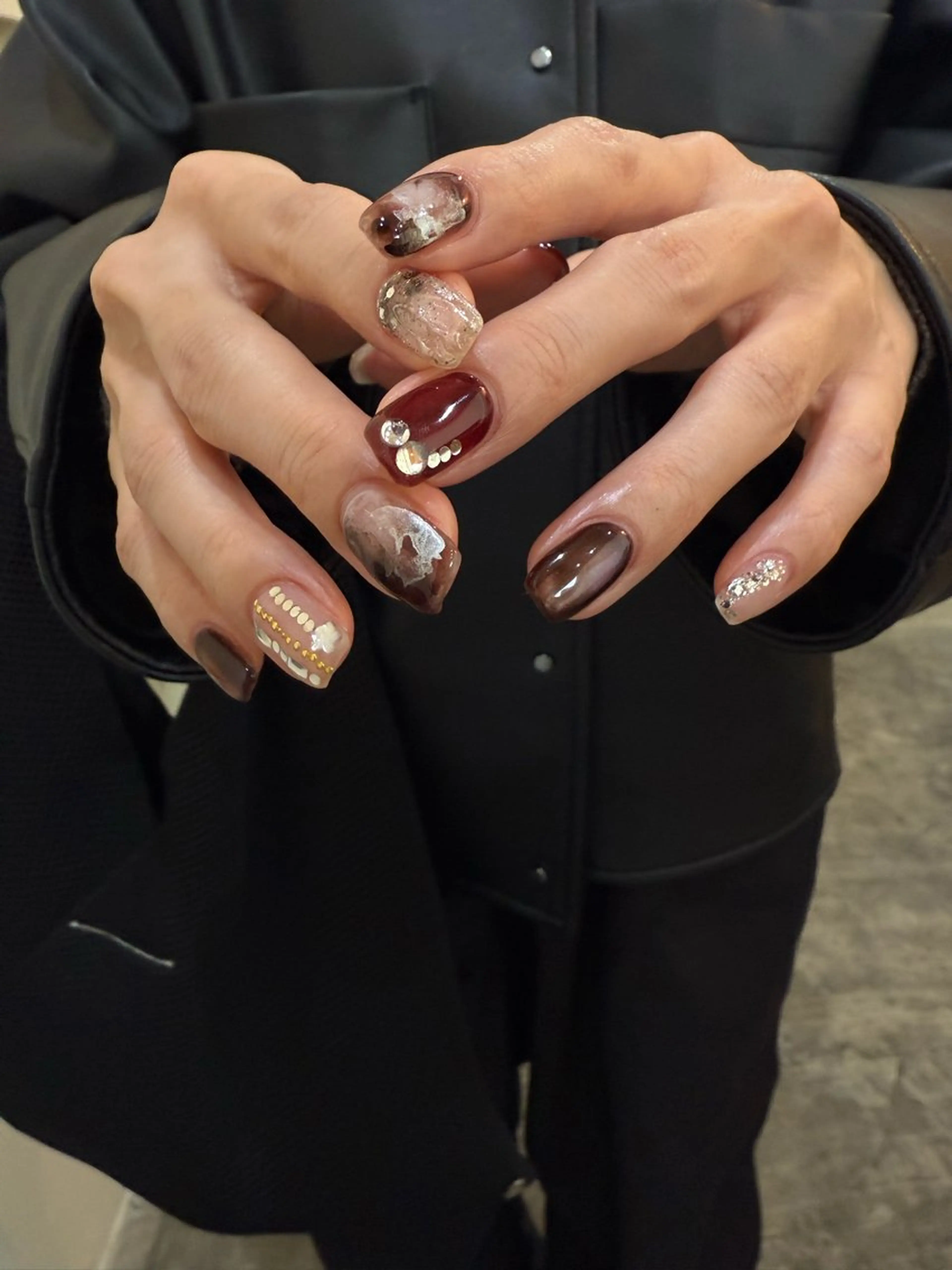 ネイル 冬ネイル クリスマス nable.所属・栗林 実莉のネイルデザイン