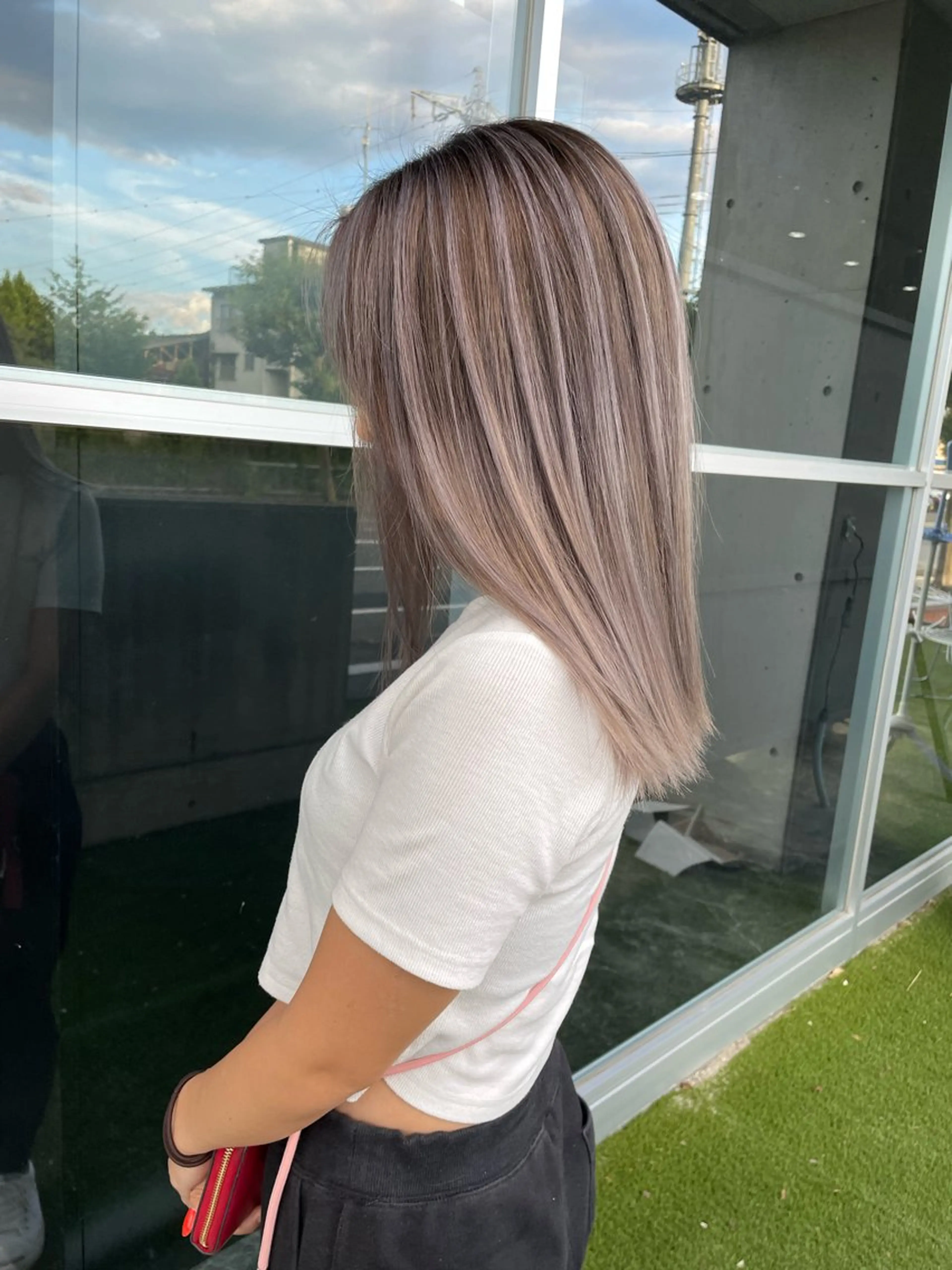 カラー ヘアカラー トリートメント REGOLITH （レゴリス）所属・山田隆成/韓国カット バレ、ハイライト得意のヘアスタイル