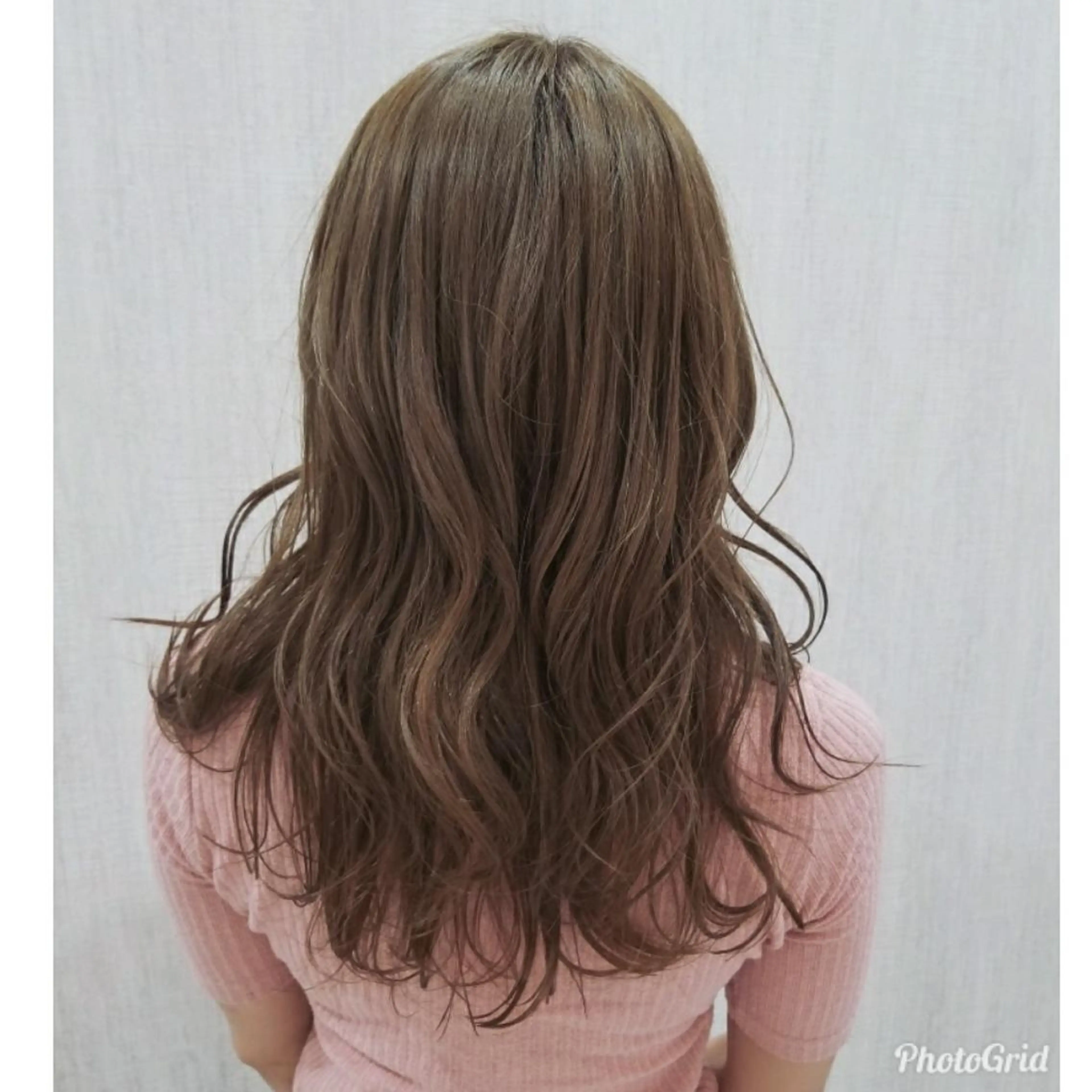 セミロング 顔周りレイヤーカット 髪質改善代表西村功平のヘアスタイル