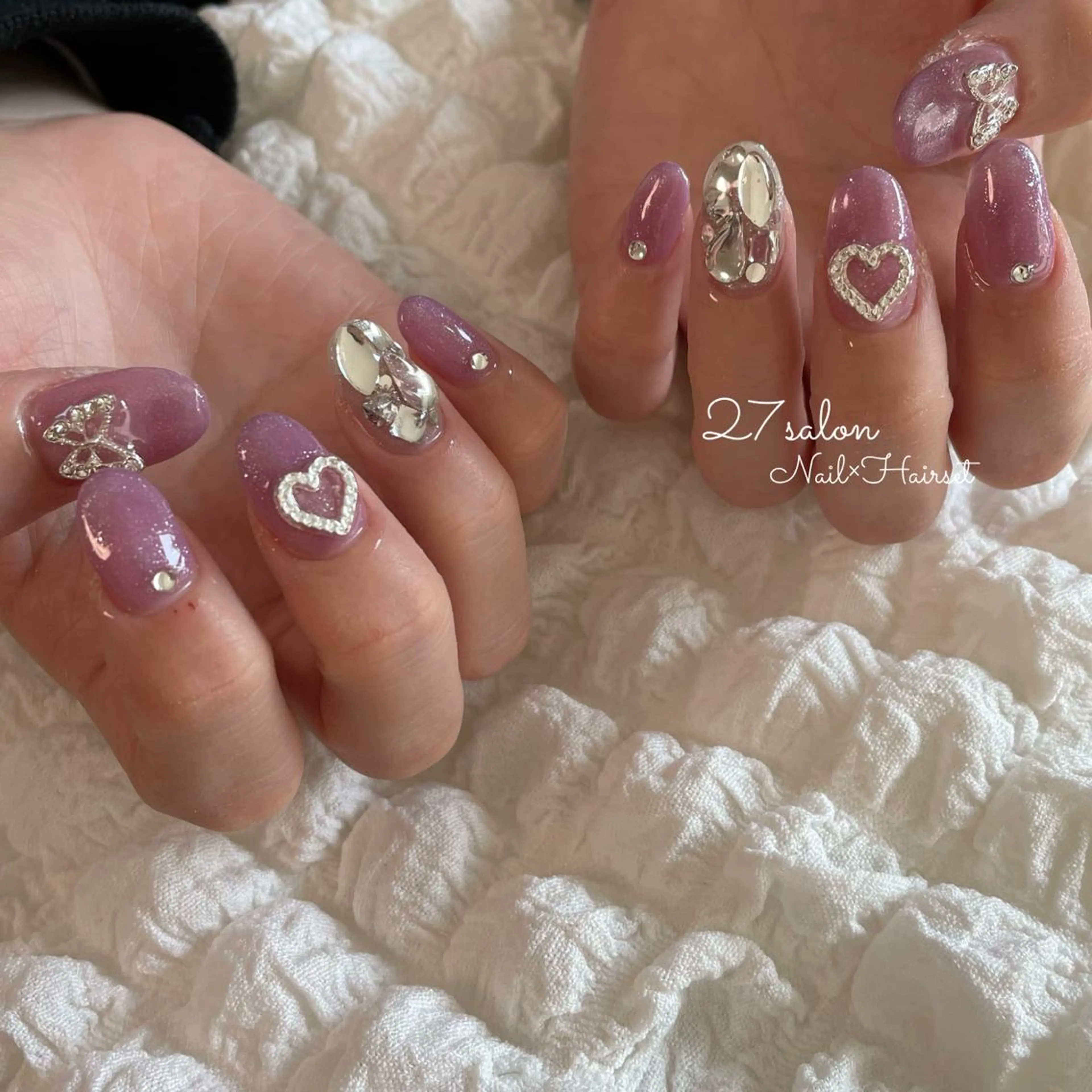 ネイル 韓国ネイル ワンホンネイル 27salon yuinaのその他イメージ