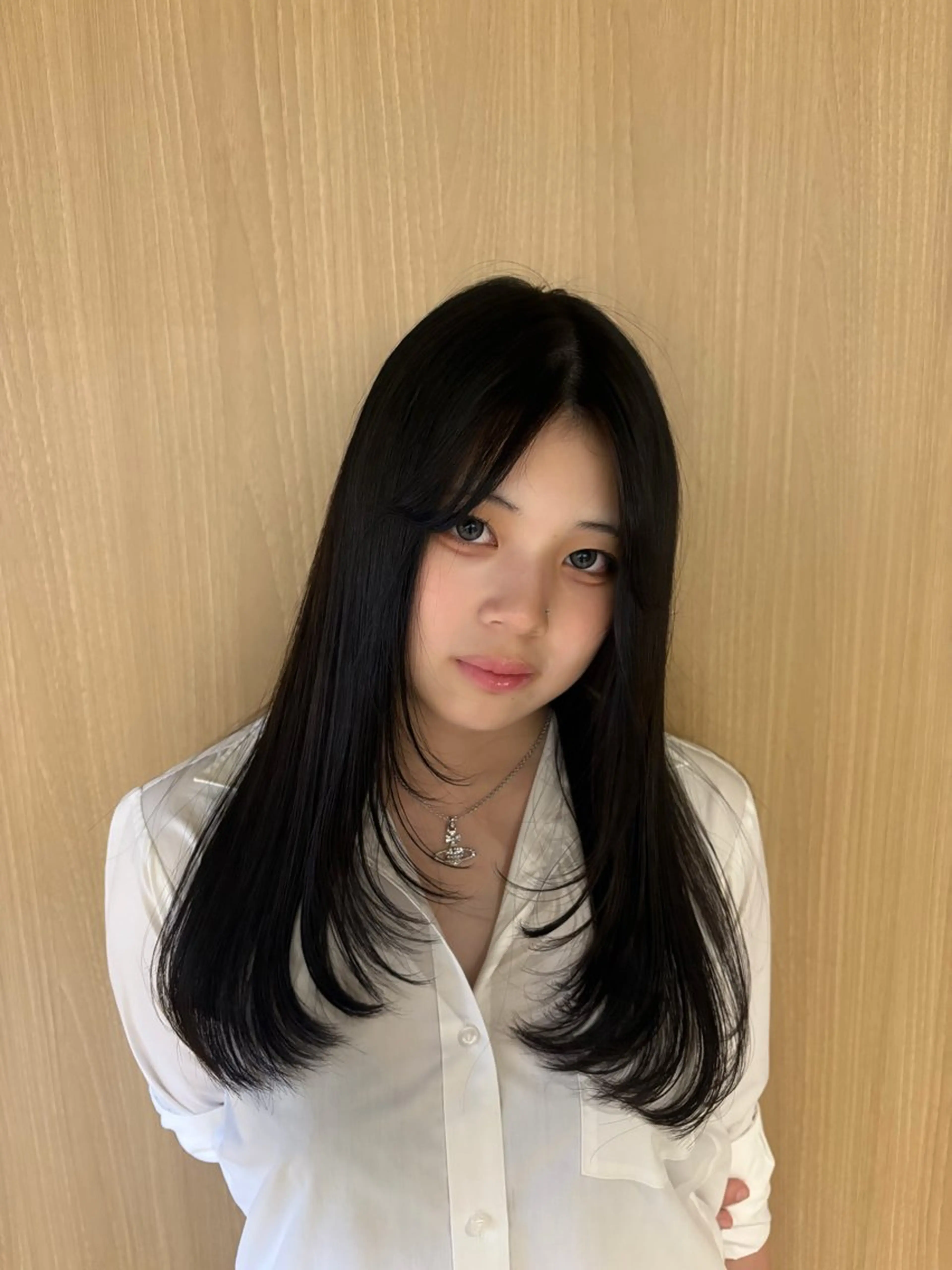 ロング juve.所属・マエダ ヒナのヘアスタイル