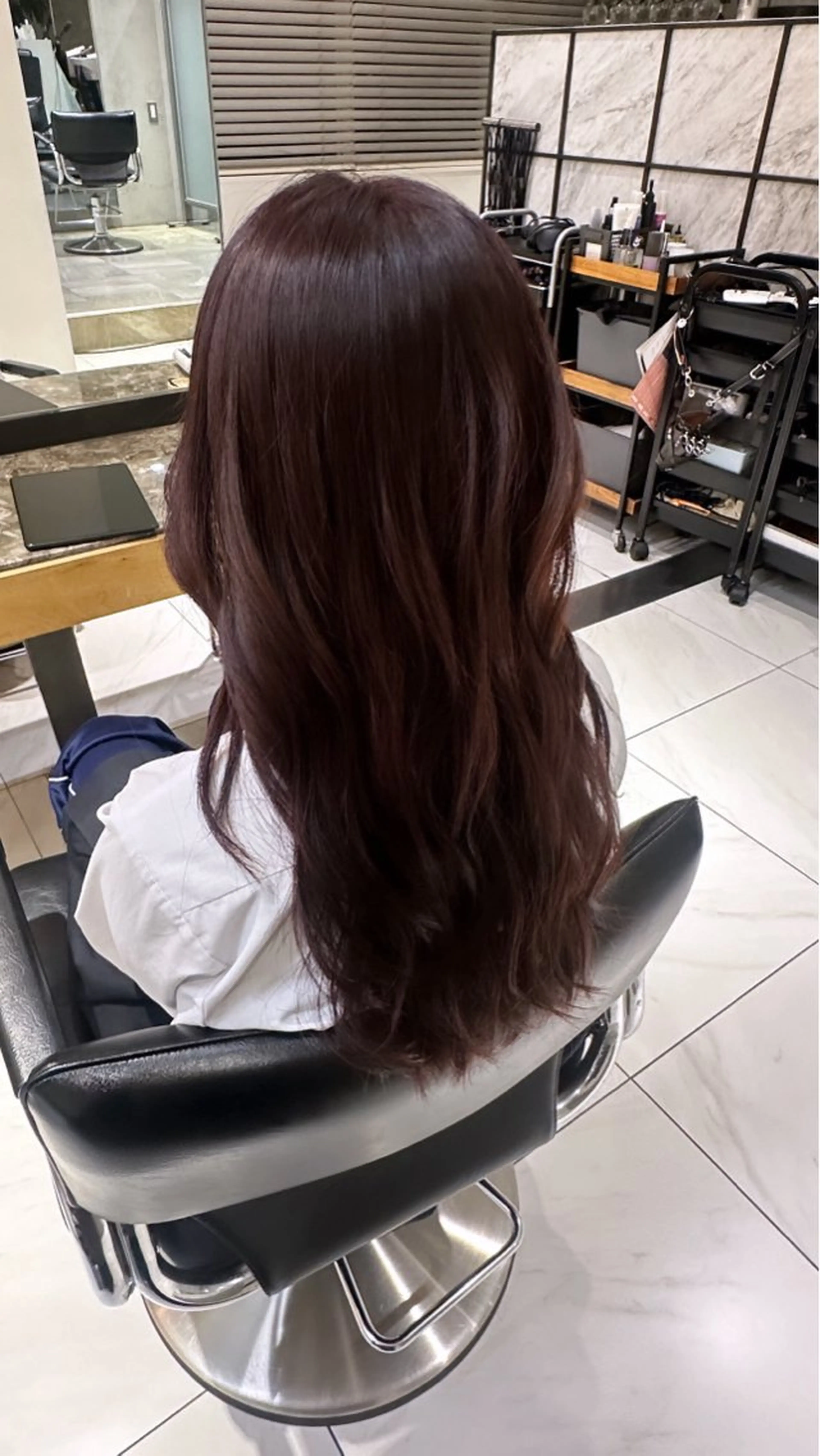 ロング 艶ブリーチ/カット kurumi🌼のヘアスタイル