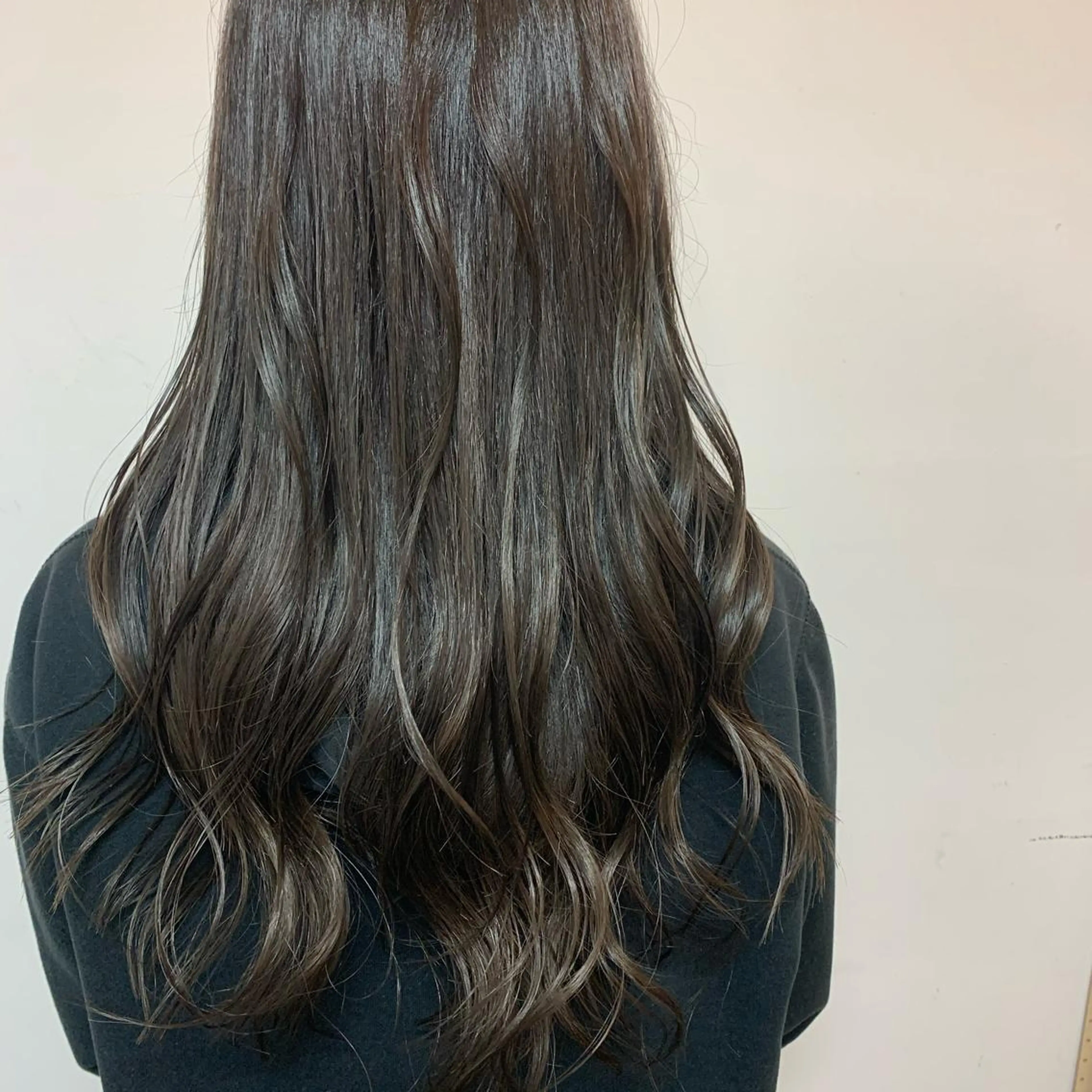 ロング カット ヘアカラー トリートメント 艶髪color💎髪 質改善ストレート大吉のヘアスタイル