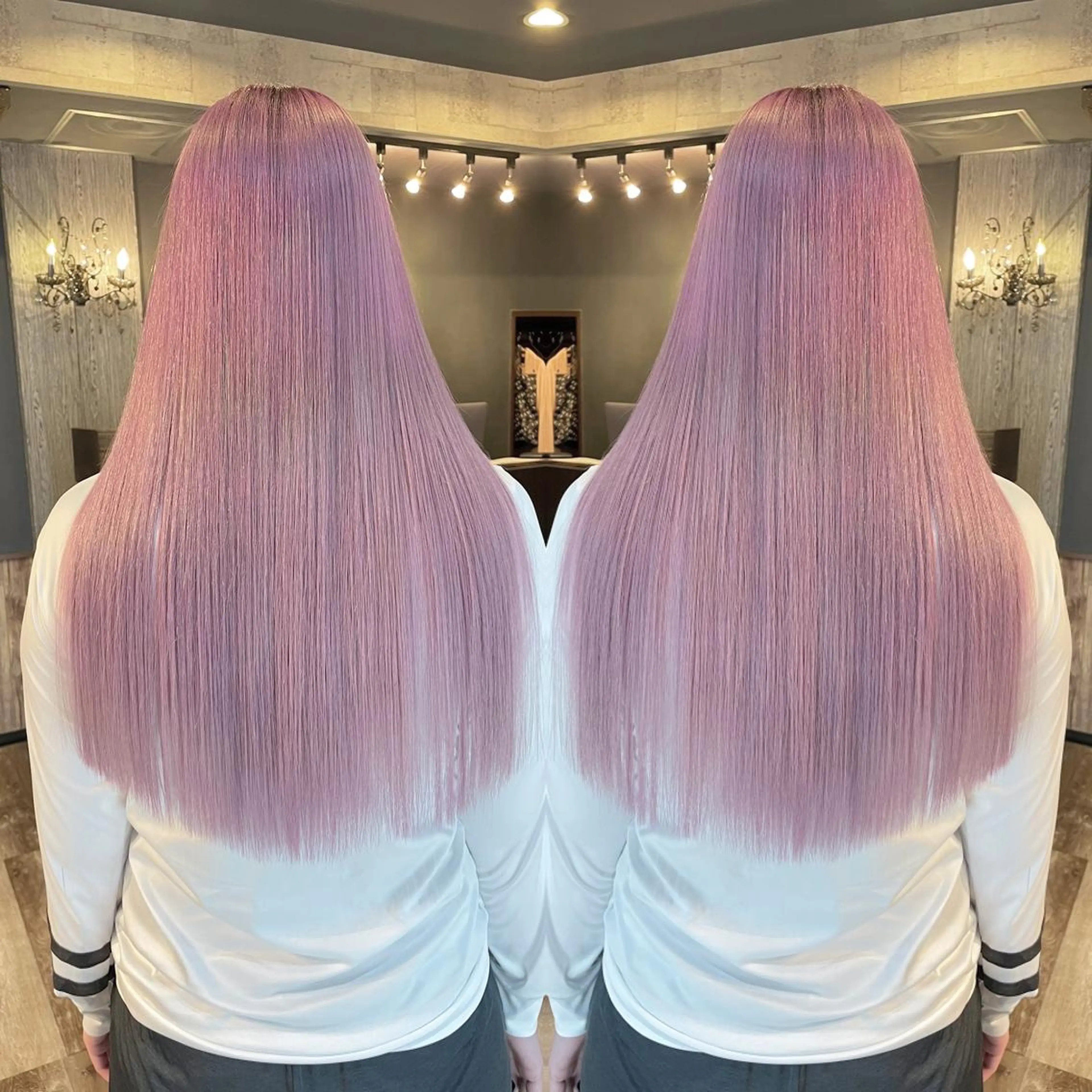 ロング ヘアカラー トリートメント 【KIRA 代表】 TATSUYAのヘアスタイル