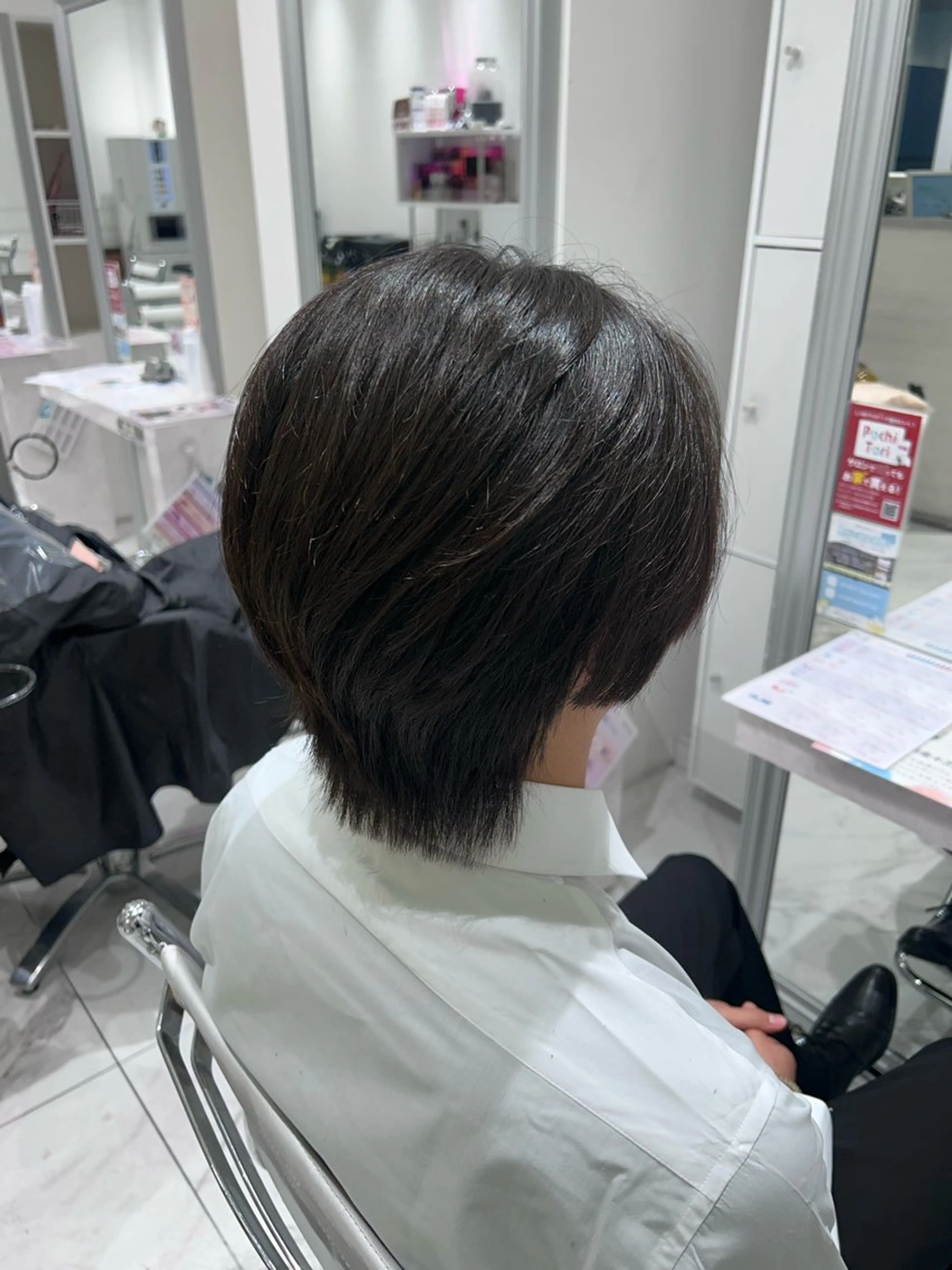 ミディアム メンズ カット 越智 彩心のヘアスタイル