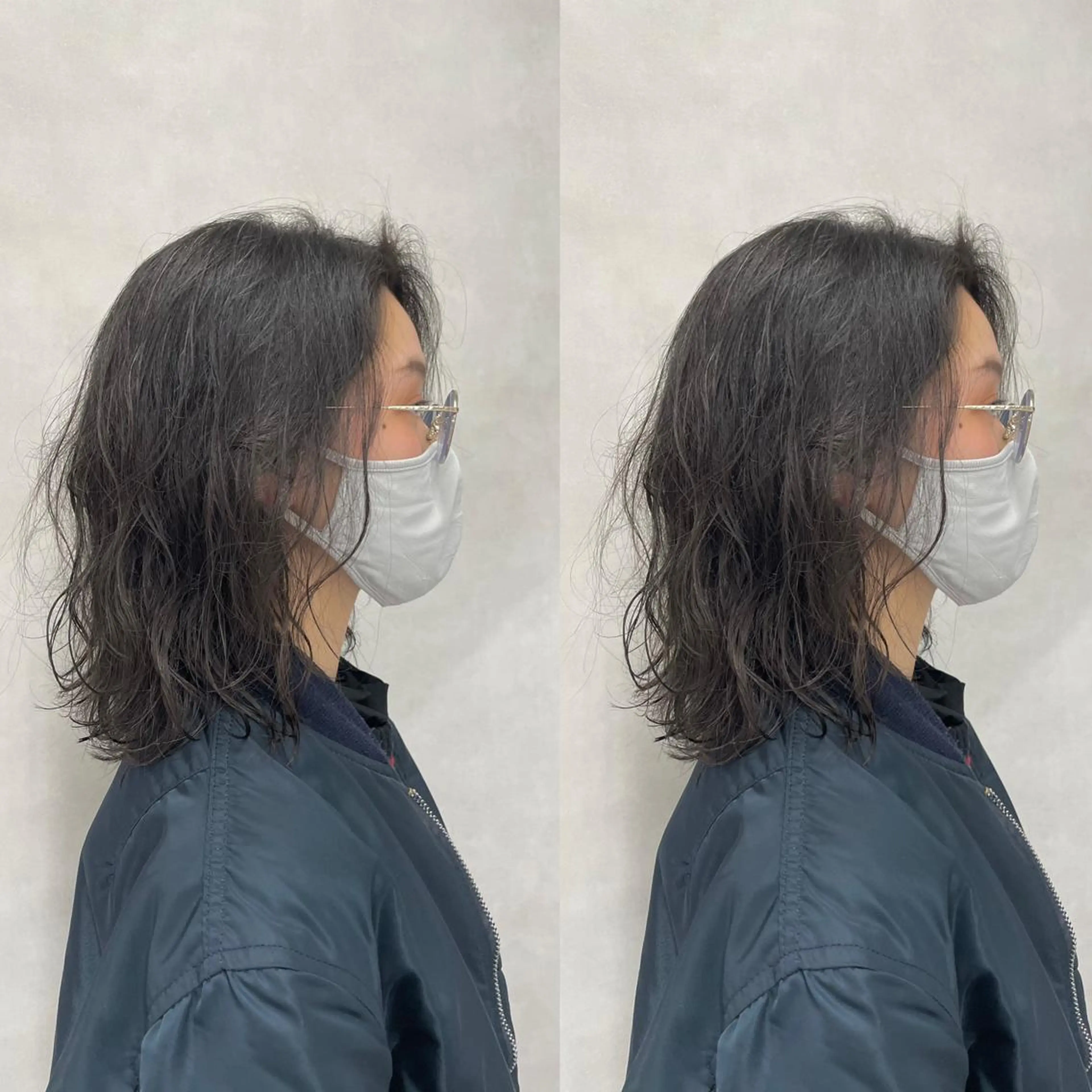 ミディアム ミディアムパーマ kiitos (キートス)所属・原田 貢太郎のヘアスタイル