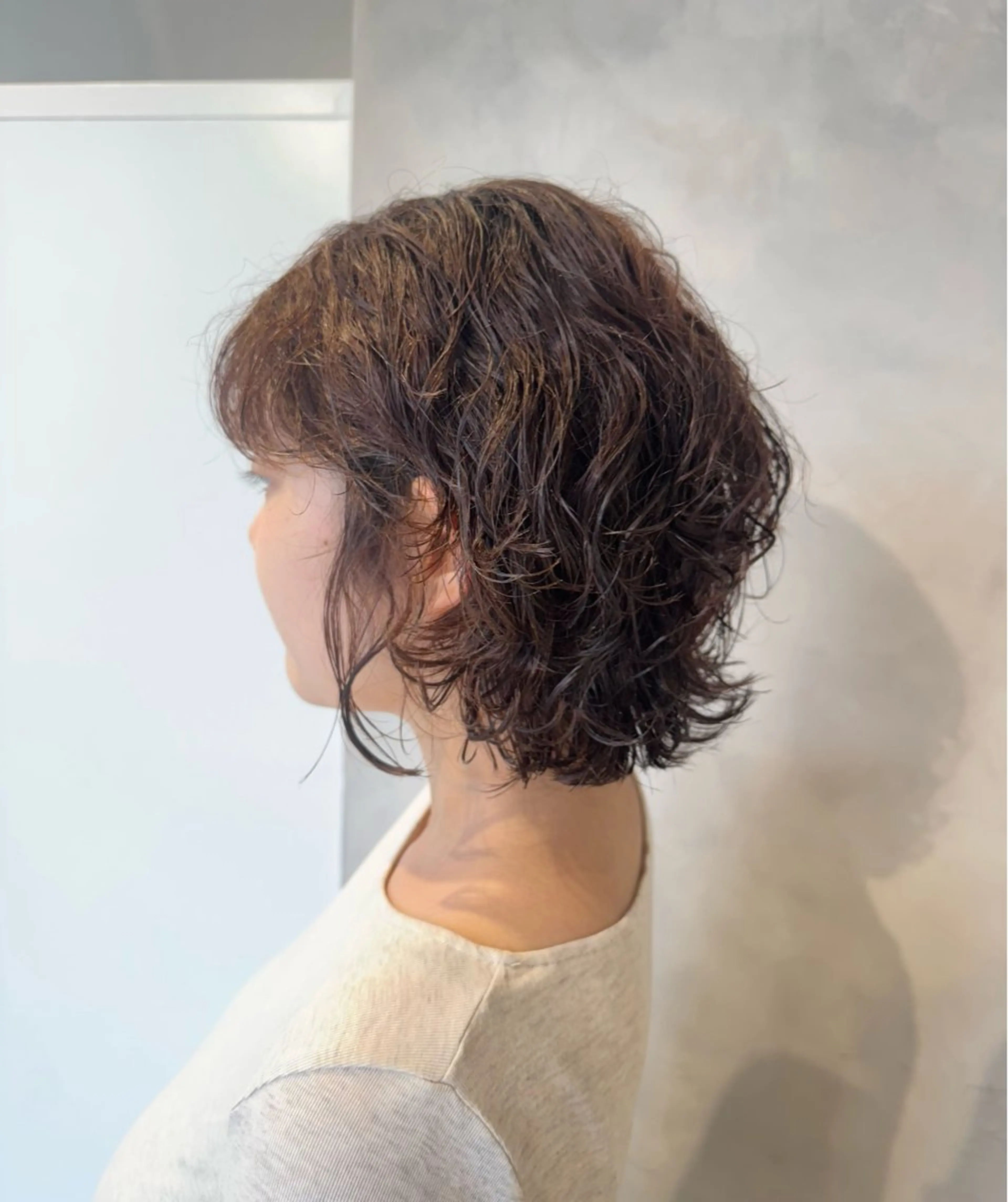 パーマ カット ヘアカラー パーマ トリートメント 透明感カラー✨艶髪 制作🌱山根あゆみのヘアスタイル