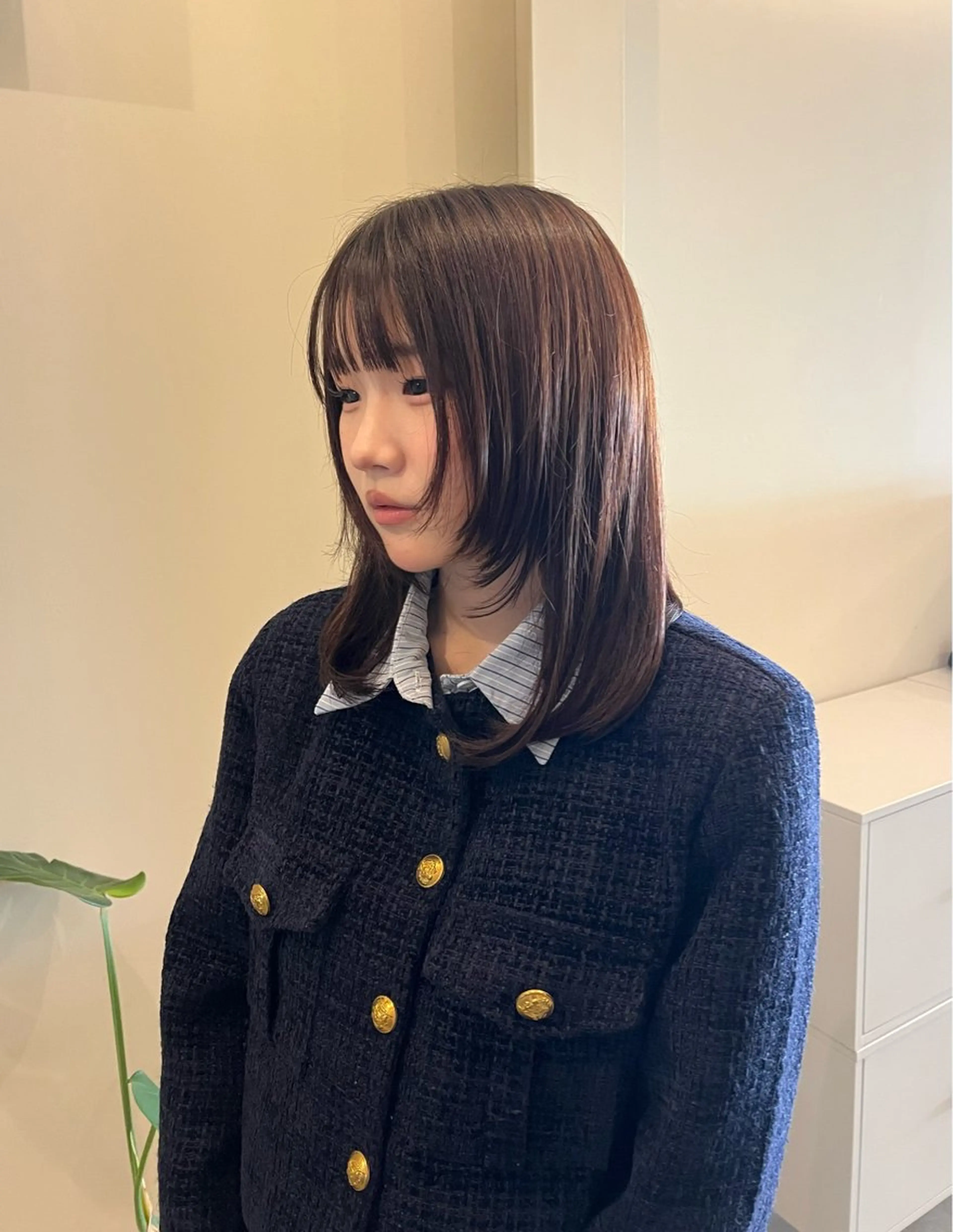 ミディアム カット NOUSHAIRDESIGN所属・nous/ rinのヘアスタイル