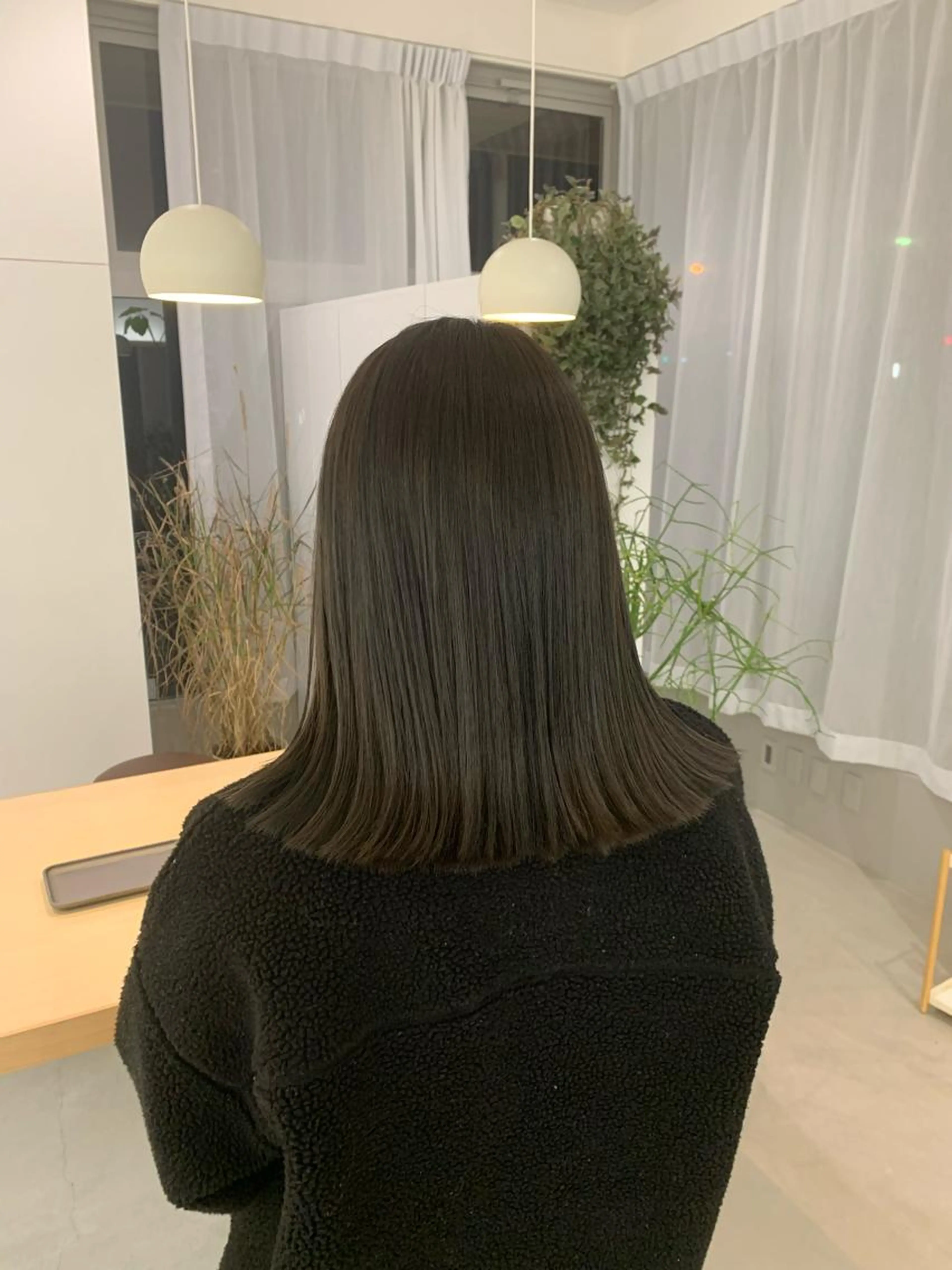 カット＋縮毛矯正の写真