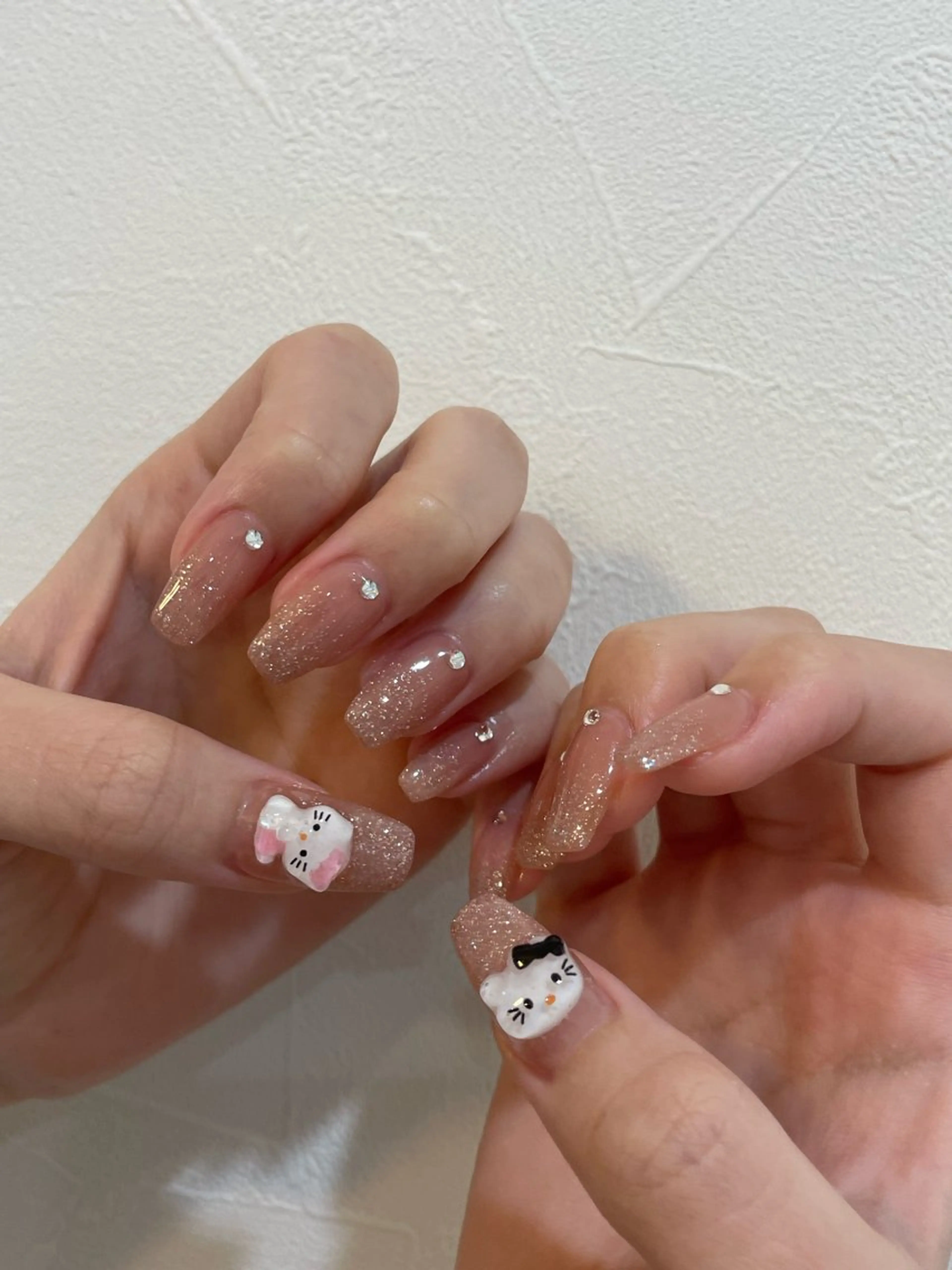 ネイル 長さ出し ハンドネイル フットネイル ハンドケア Nes.Nail所属・Miyagi Asamiのネイルデザイン