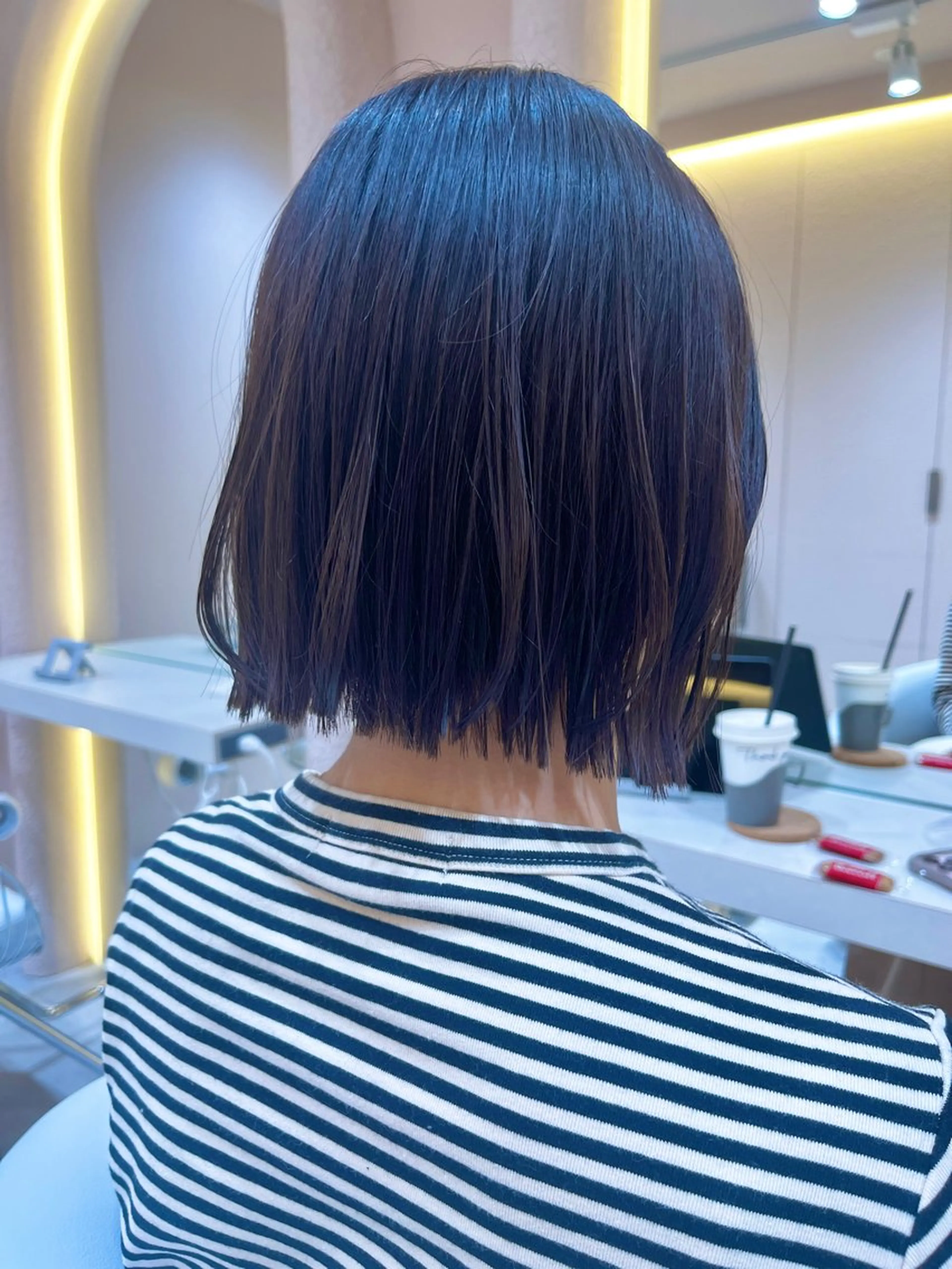 ショート カット トリートメント ボブ/縮毛矯正特化/ 伊藤　怜のヘアスタイル