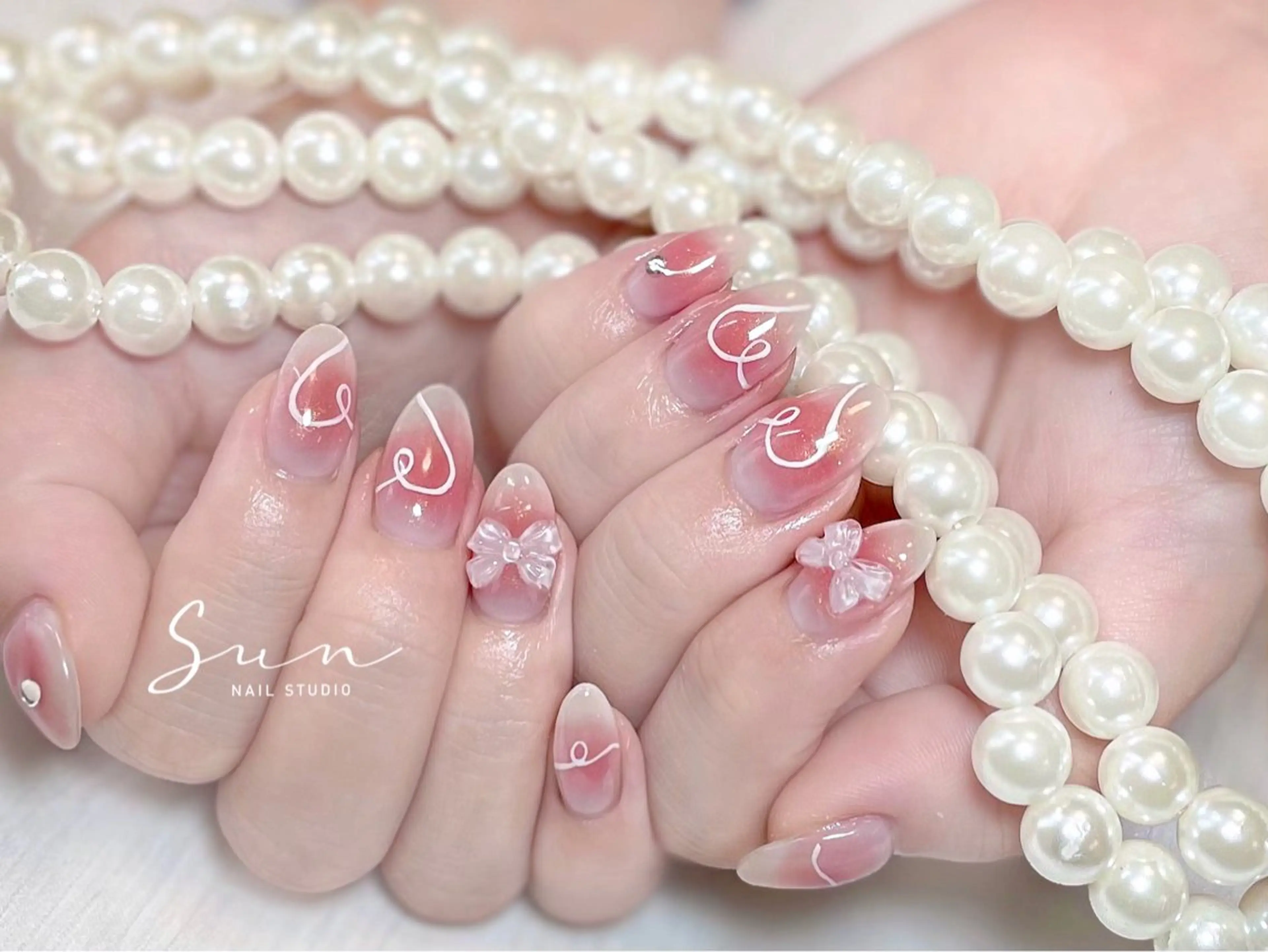 ネイル ハンドネイル ハンドケア SUN nail上本町のネイルデザイン