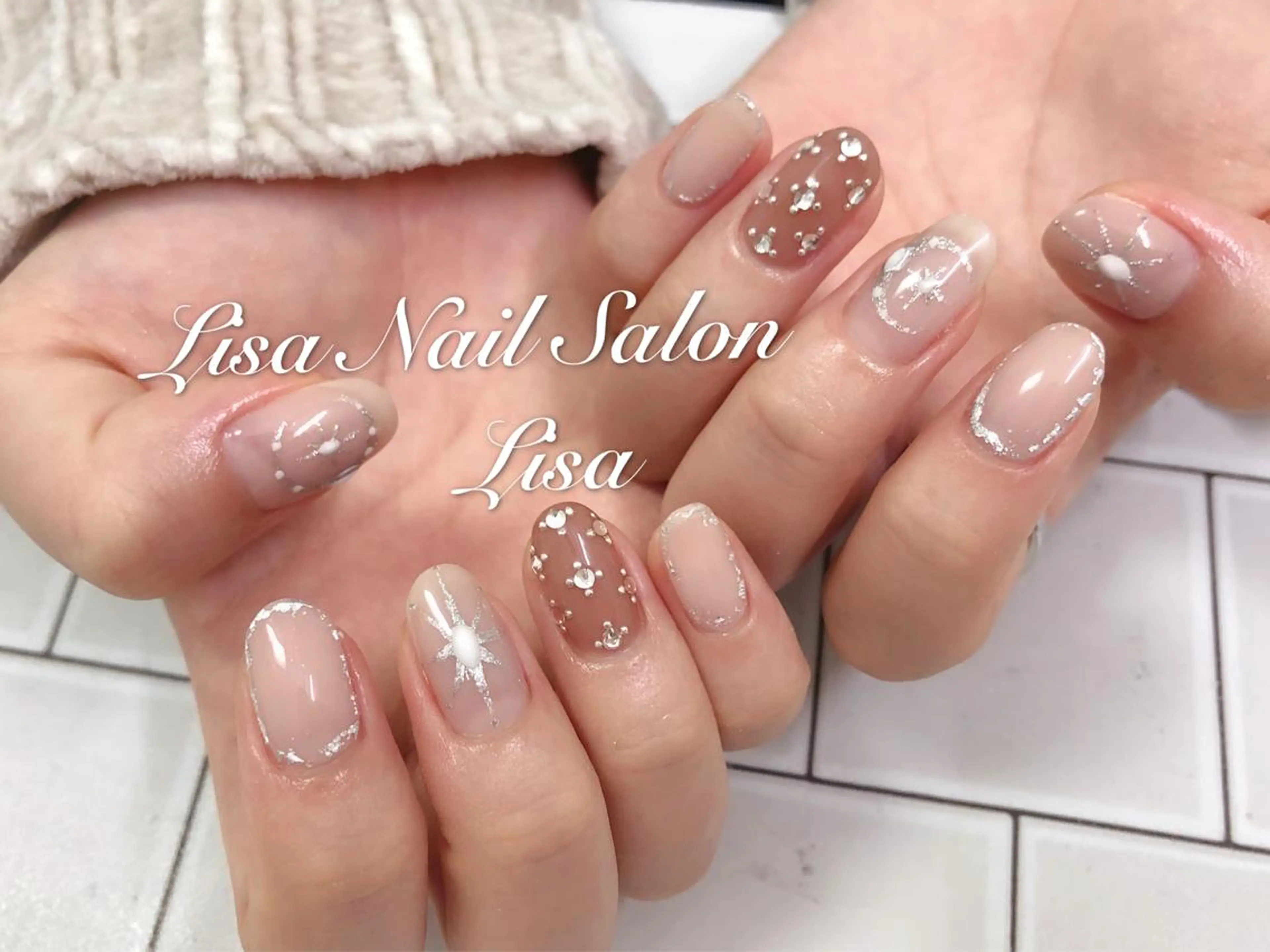 ネイル 持ち込み 🎀 RI🎀のネイルデザイン