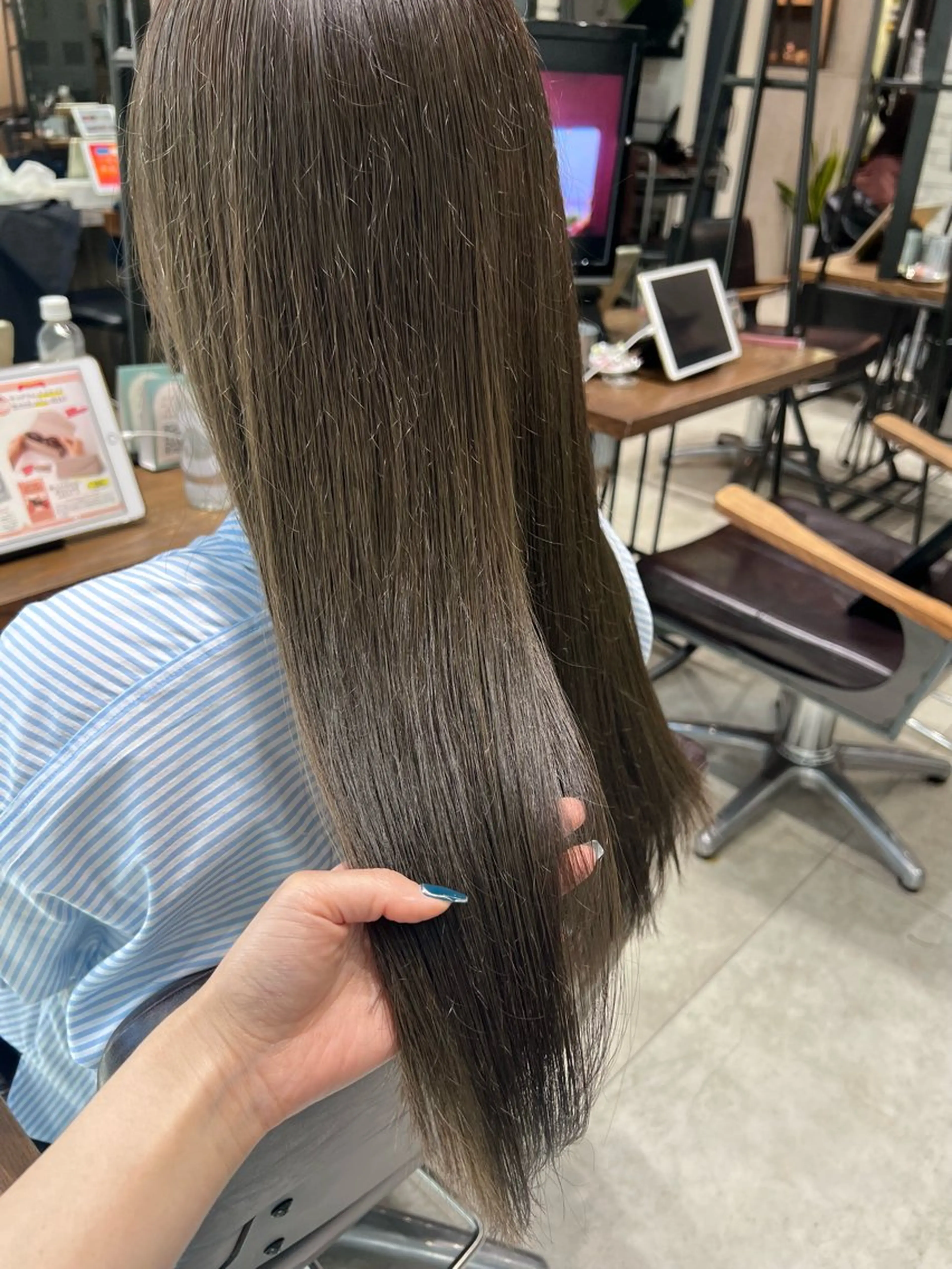 【✨️クイック髪質改善×毛髪強化✨️】カット＋ジェルケアカラーの写真