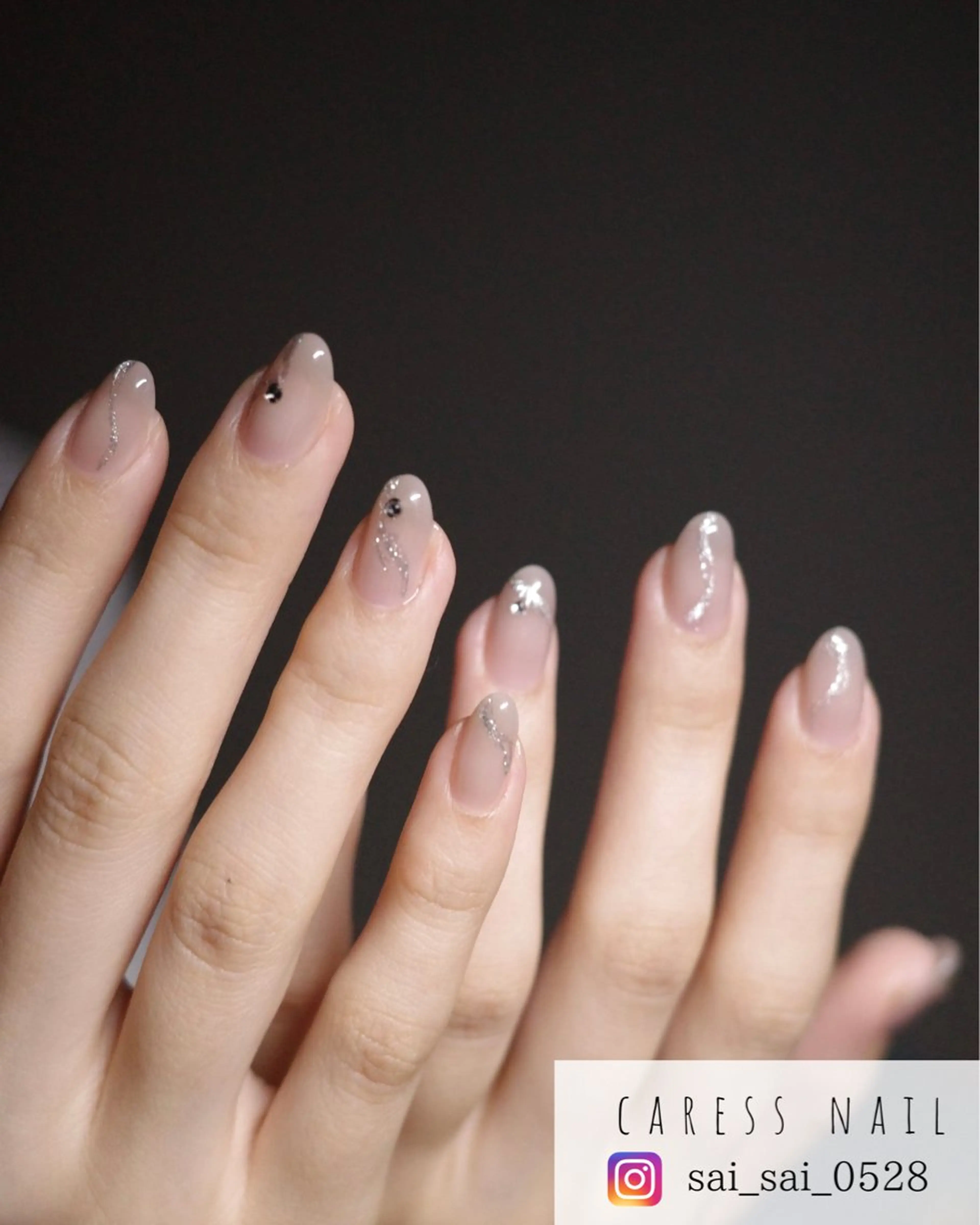 ネイル caress  nail カレスネイル　代々木上原所属・カレスネイル さいのネイルデザイン