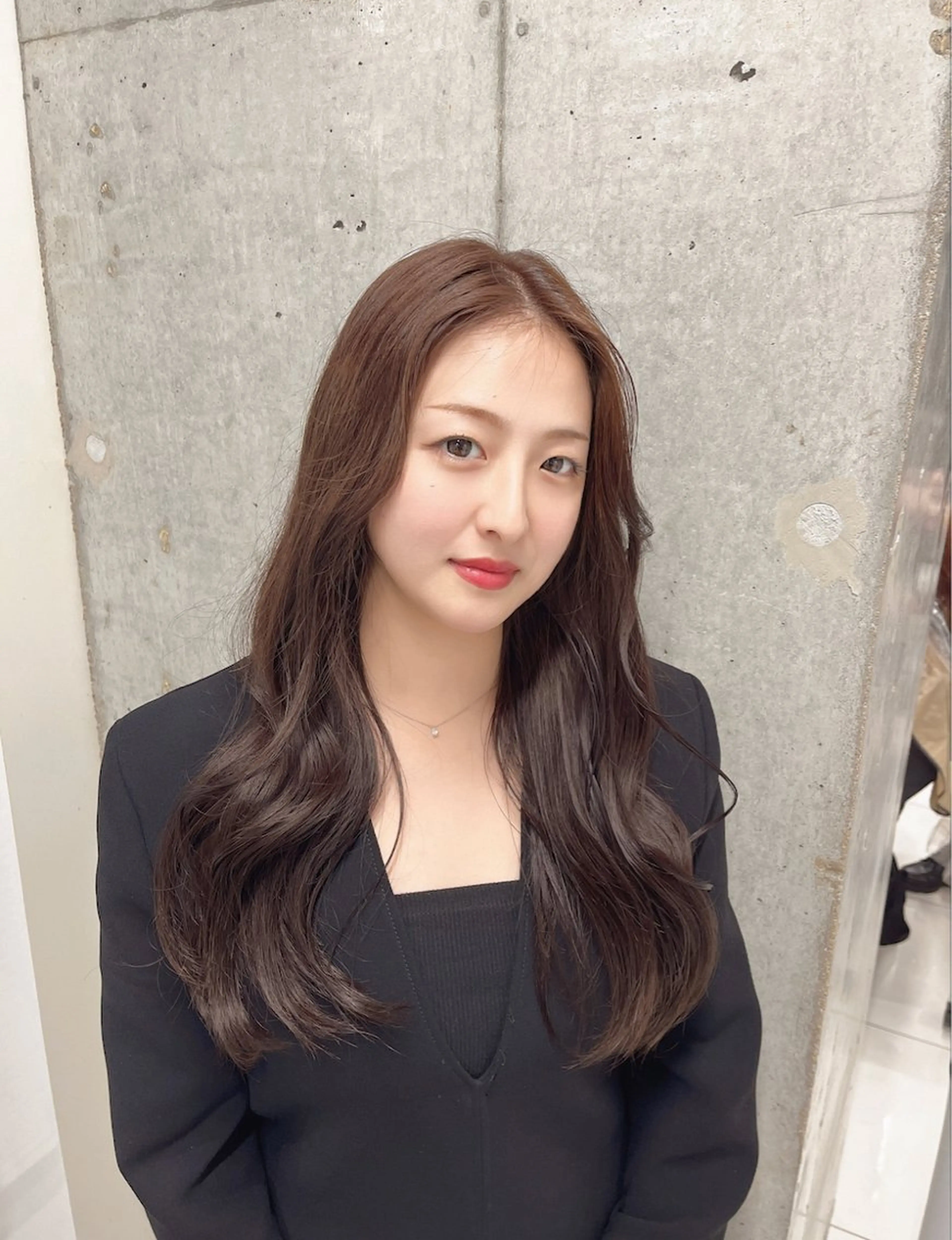 ロング カラー ヘアアレンジ ねいるとあいの店キュプレ橘通店所属・harua キュプレ/アイリストのマツエク・マツパデザイン