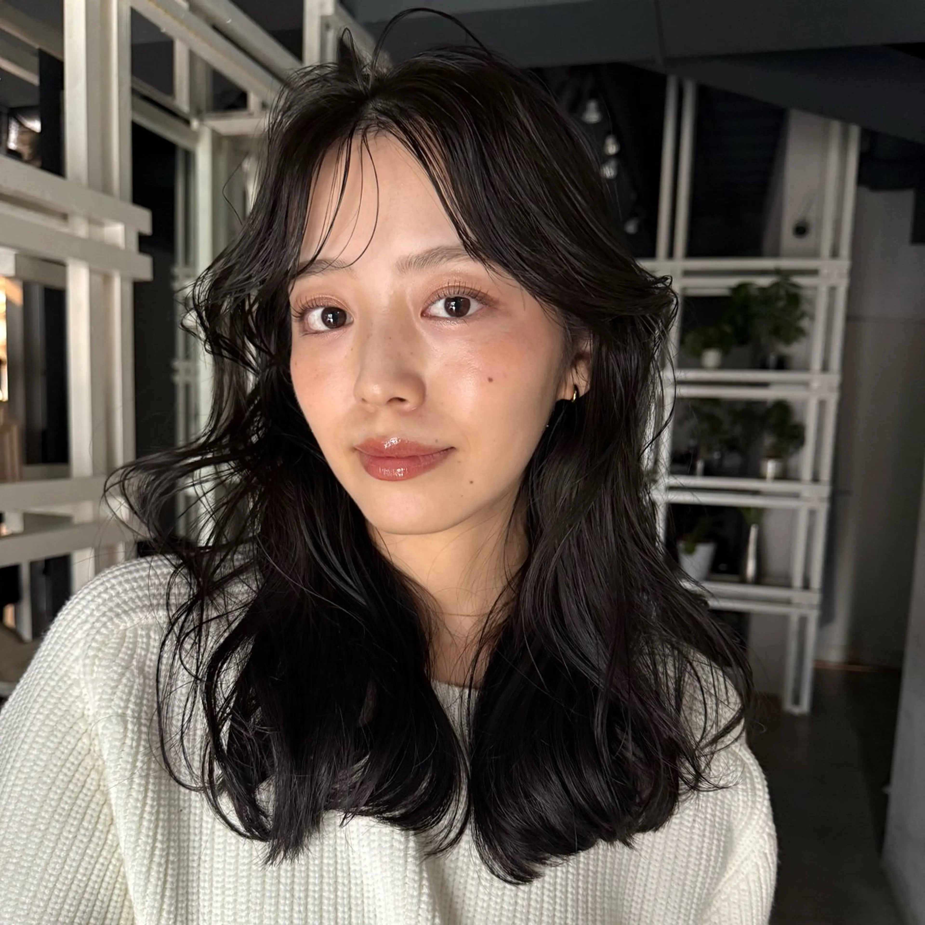 セミロング カット ヘアカラー トリートメント また会いたくなる 美容師【KENTA】のヘアスタイル