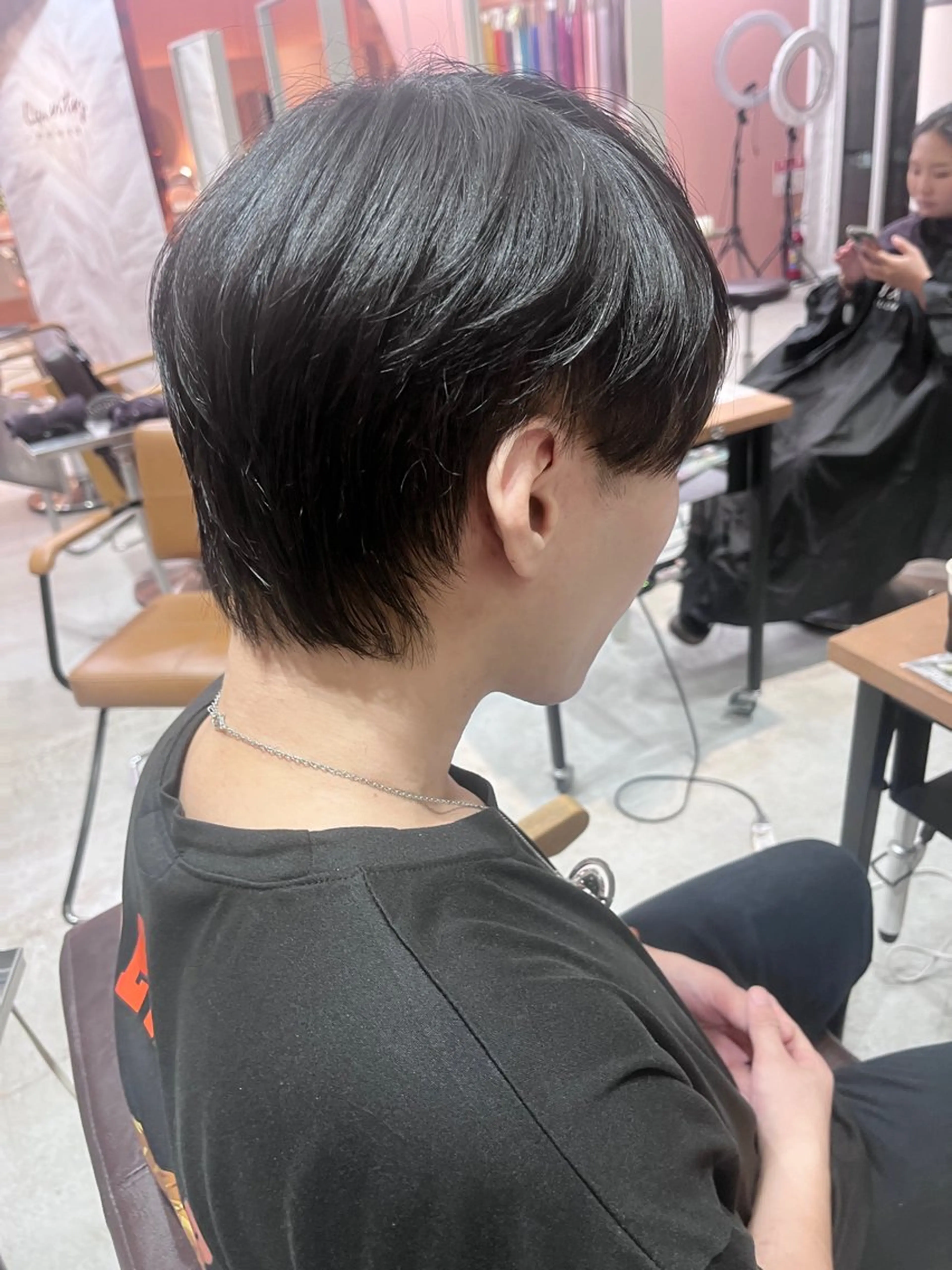 カラー パーマ メンズ カット ヘアカラー パーマ 大阪韓国メンズ特化 LUNAのヘアスタイル