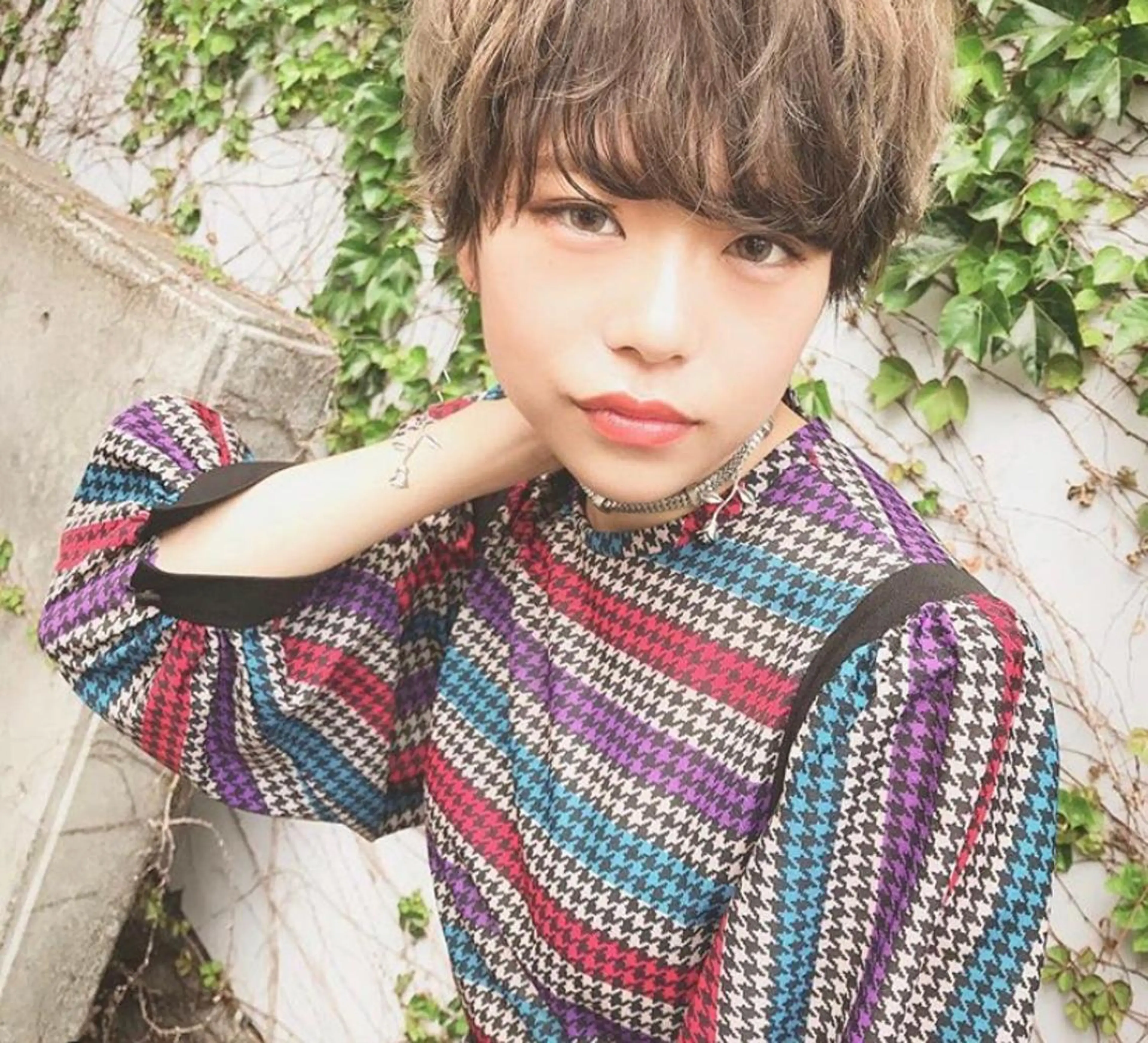 ショート 🦋ミルクティーベー ジュ🦋mayukiのヘアスタイル