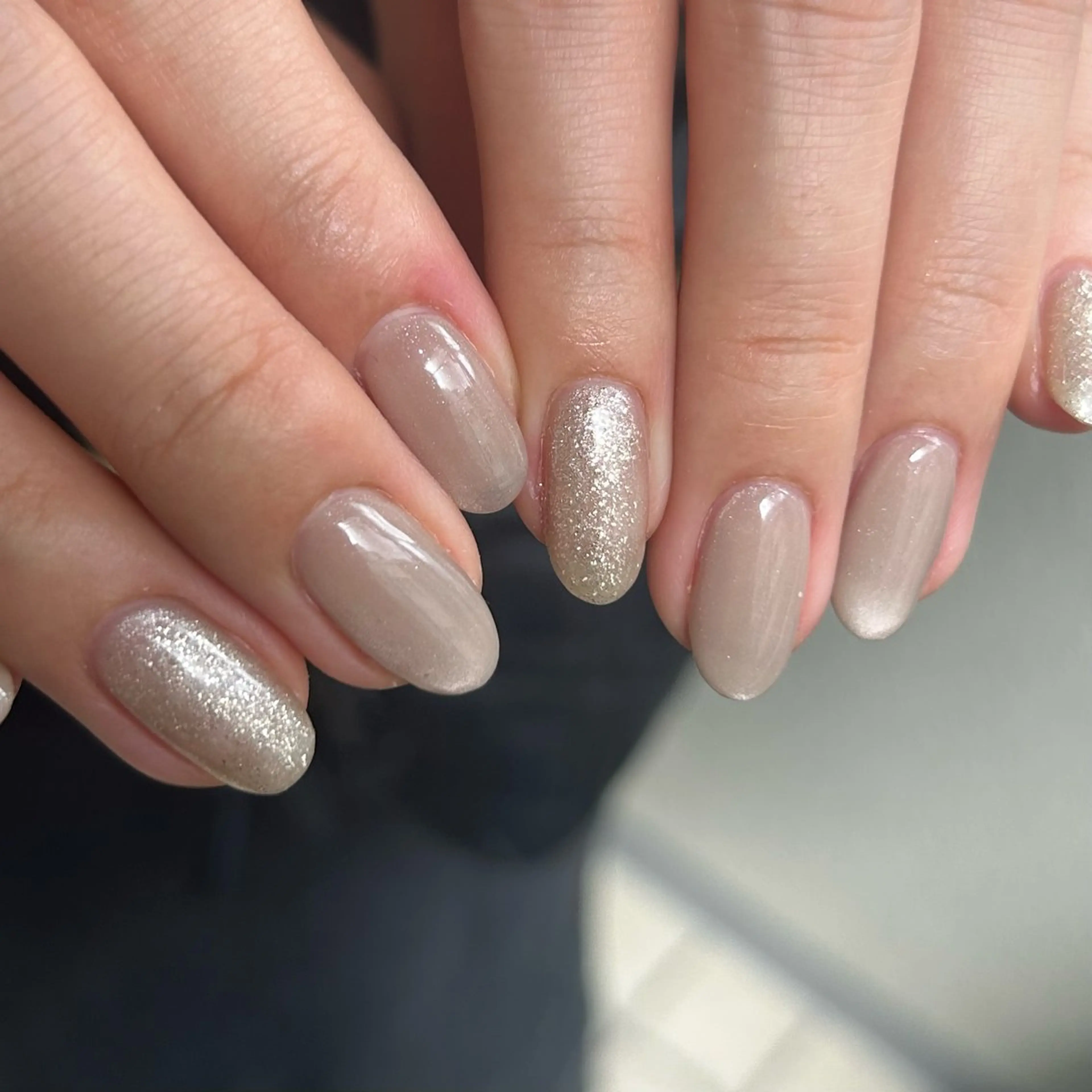 ネイル ラメ(グリッター) マグネットネイル ハンドネイル Etel atelier.のネイルデザイン