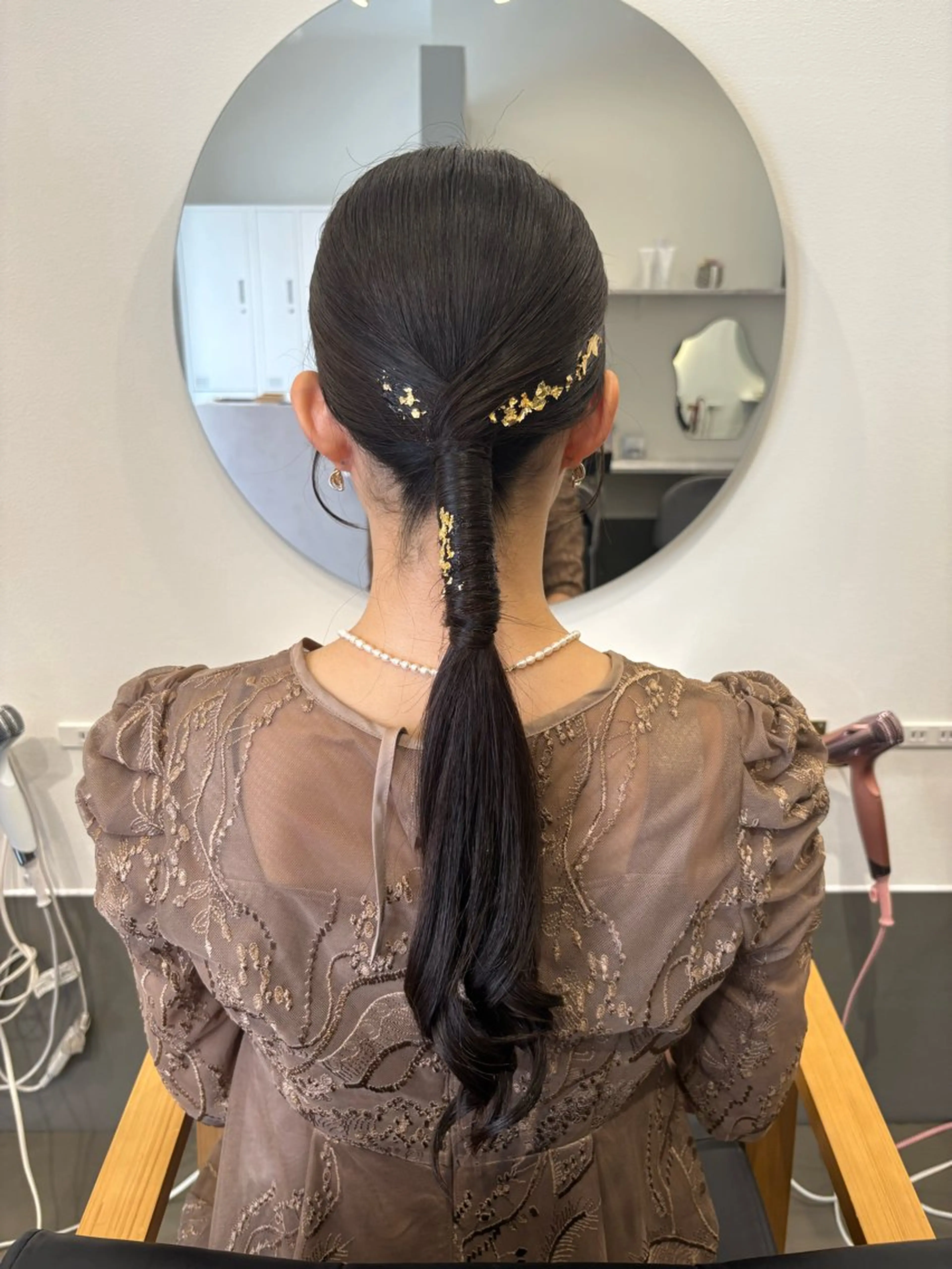 ロング ヘアセット 髪質改善 Aimer 北千住店所属・akari/柔らか カラー/ヘアセット✦のヘアスタイル