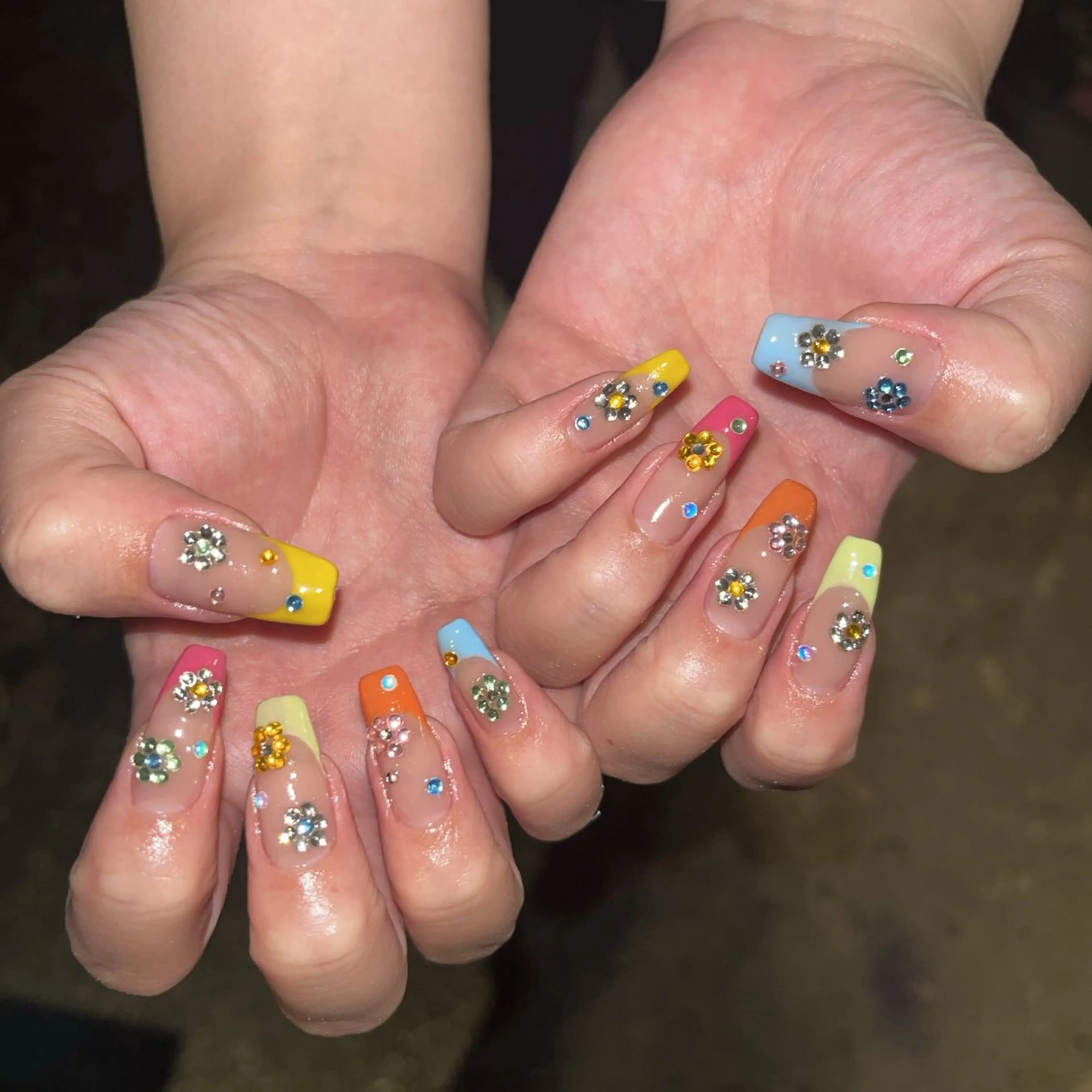 ジェル　アートつけ放題の写真