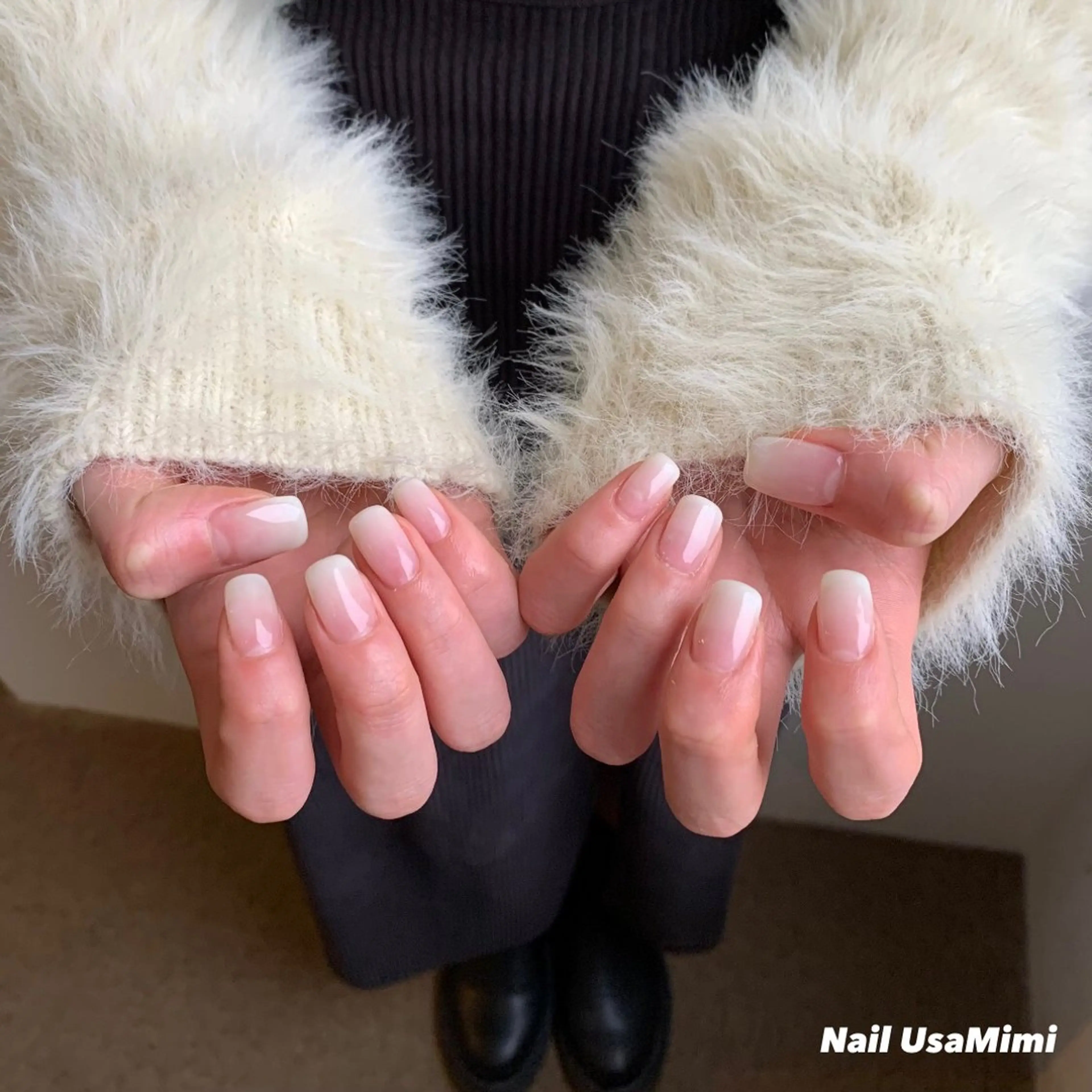 ネイル ジェルネイル マグネットネイル 持ち込み ワンカラーネイル パラジェル 本町ネイルNail UsaMimiのネイルデザイン