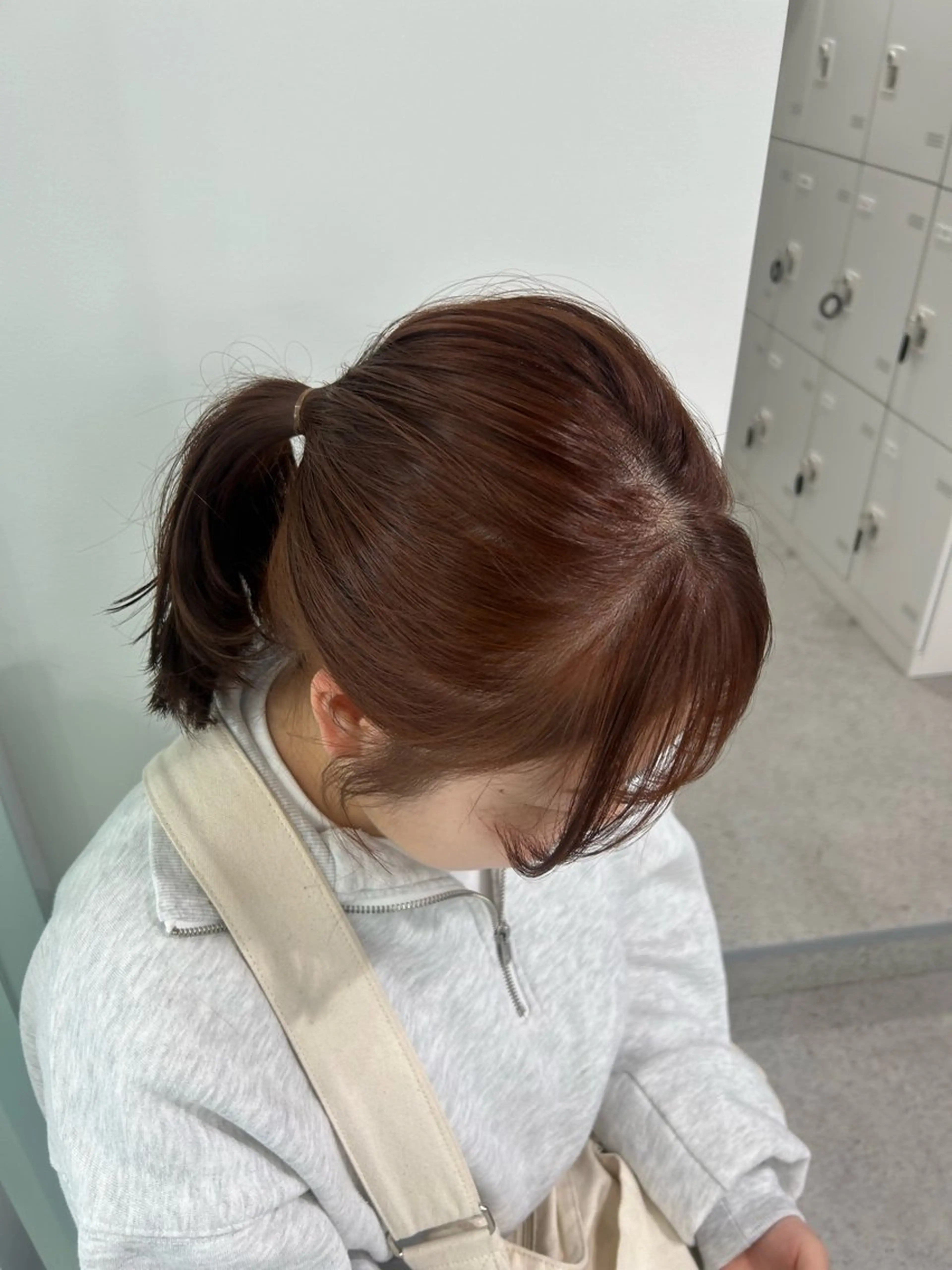 ミディアム カラー 愛結 暖色カラー🎀🩰のヘアスタイル