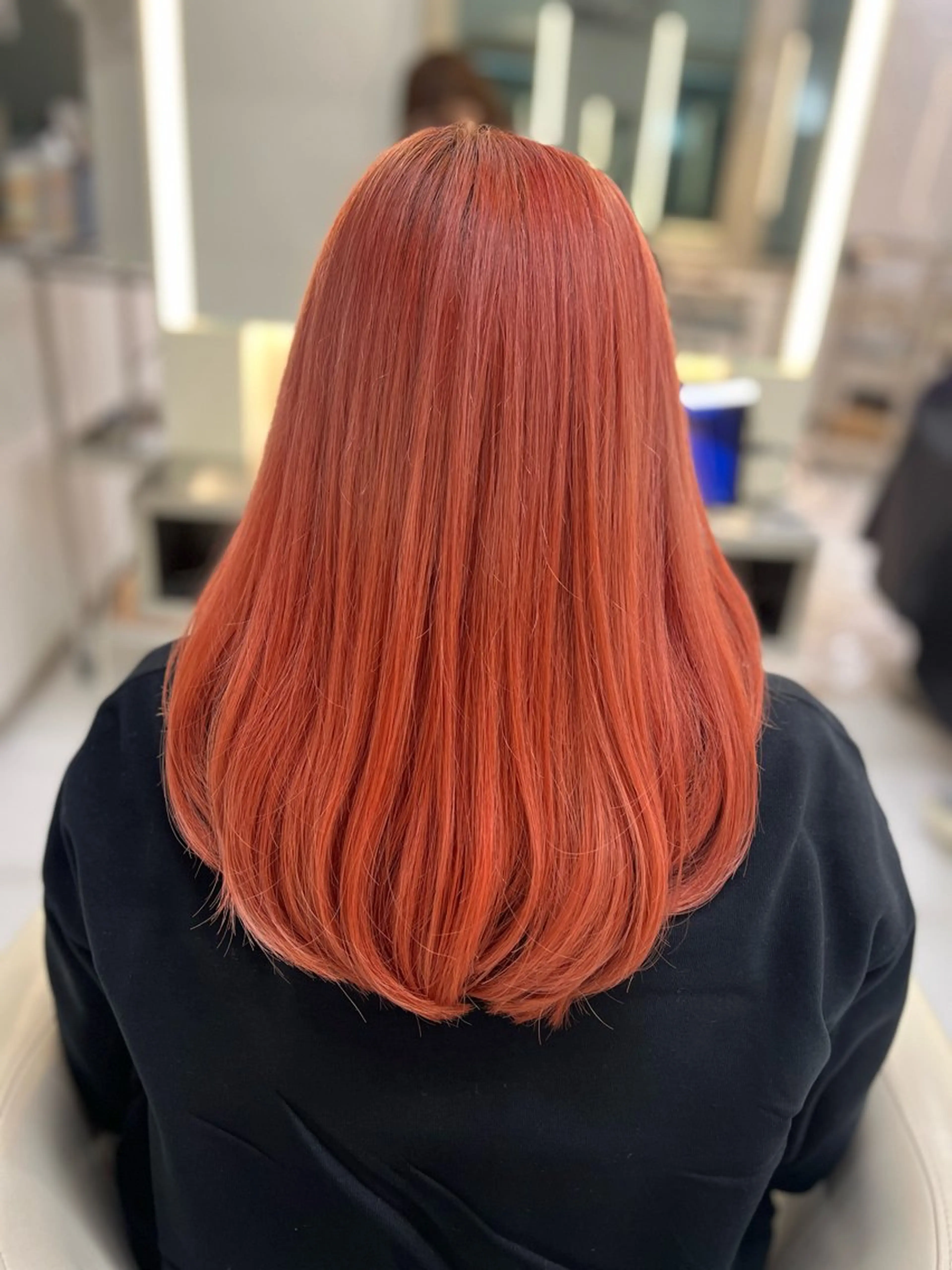 セミロング ヘアカラー elima. 池田紗矢香💝のヘアスタイル