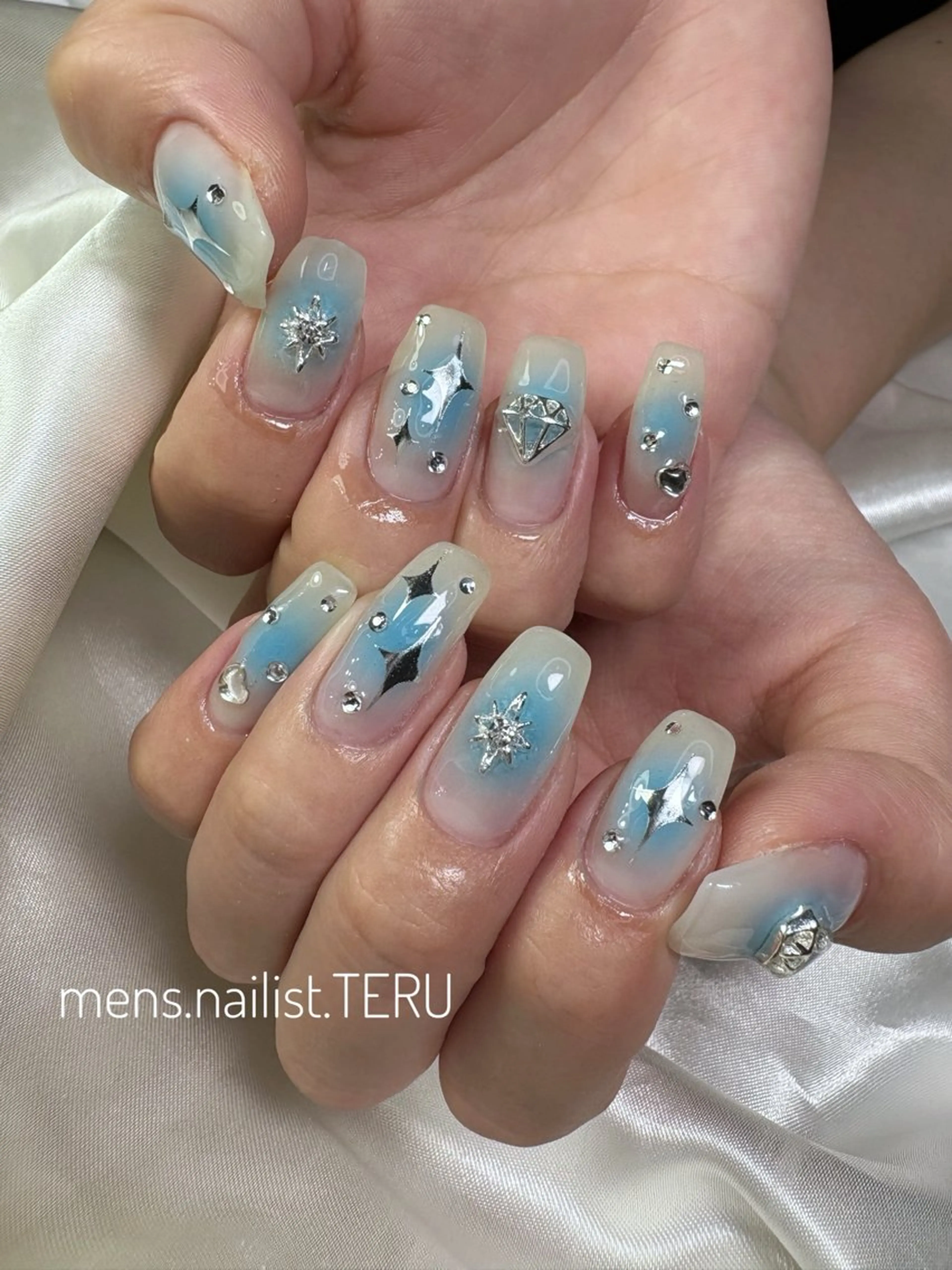 ネイル メンズネイル nail salon ETERNAL所属・メンズネイリスト TERUのネイルデザイン