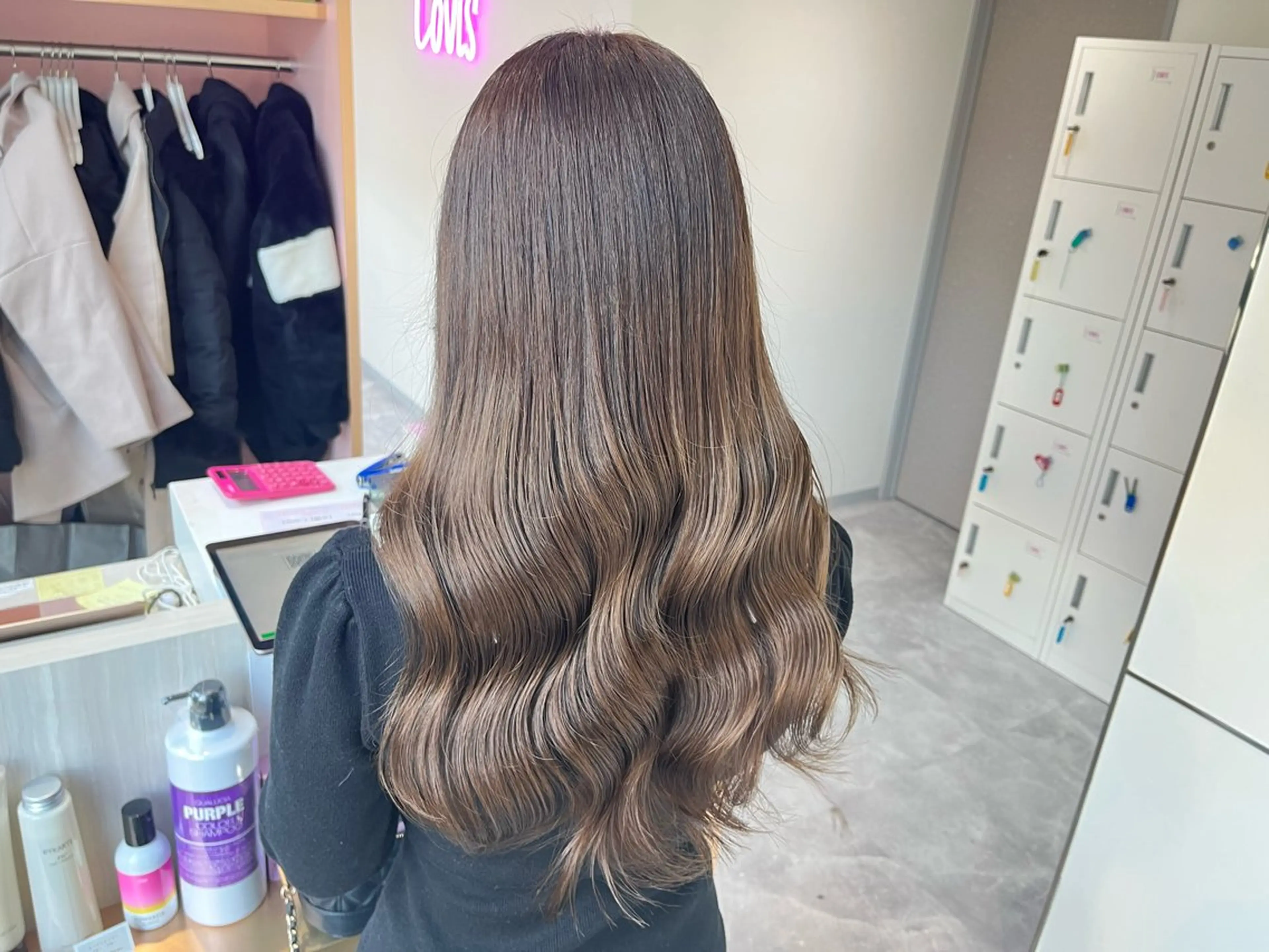 ロング カラー カット ヘアカラー YUI /Lovisのヘアスタイル