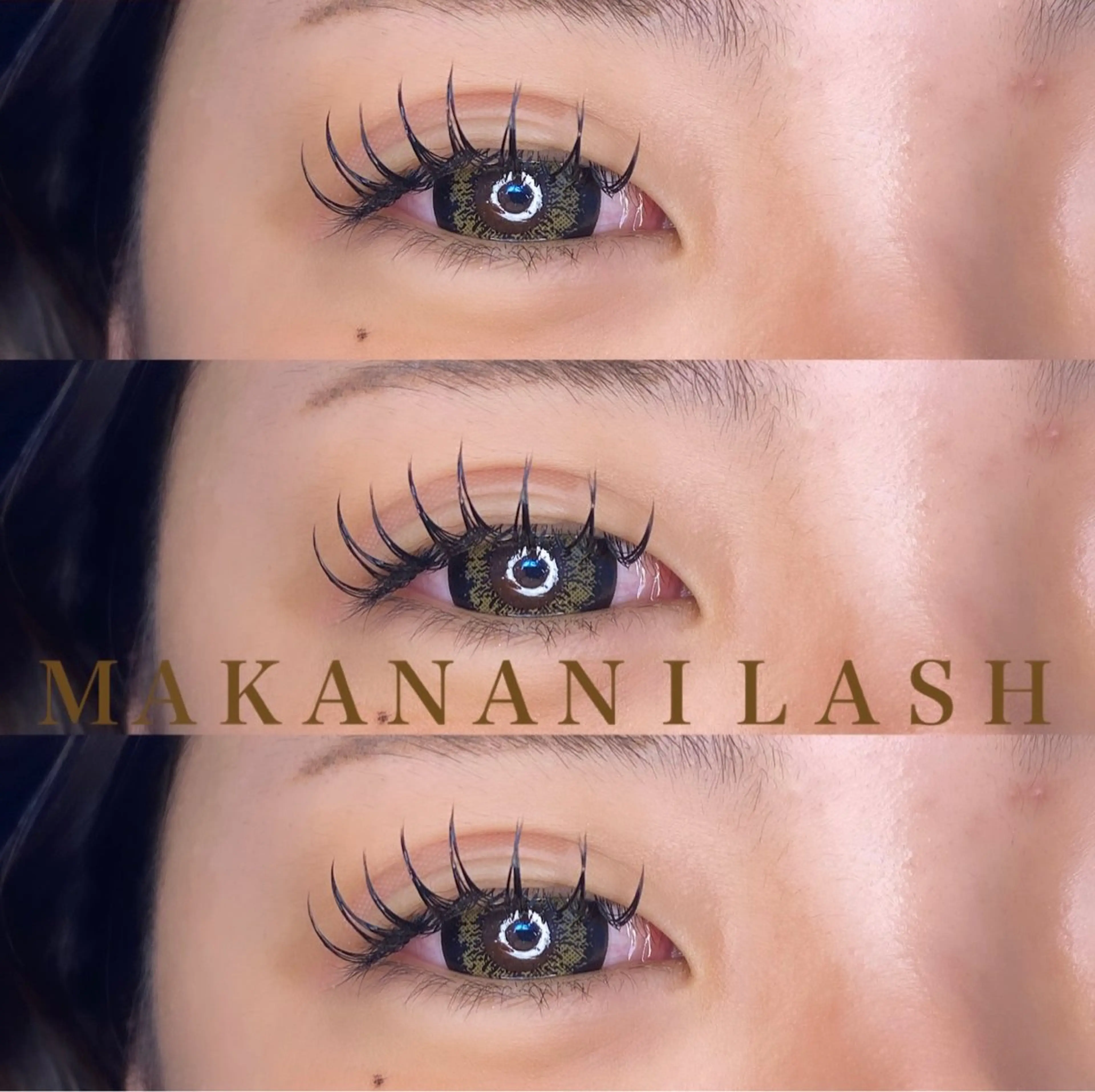 マツエク・マツパ Dカール フラットラッシュ マツエク ヤマグチ リンのマツエク・マツパデザイン