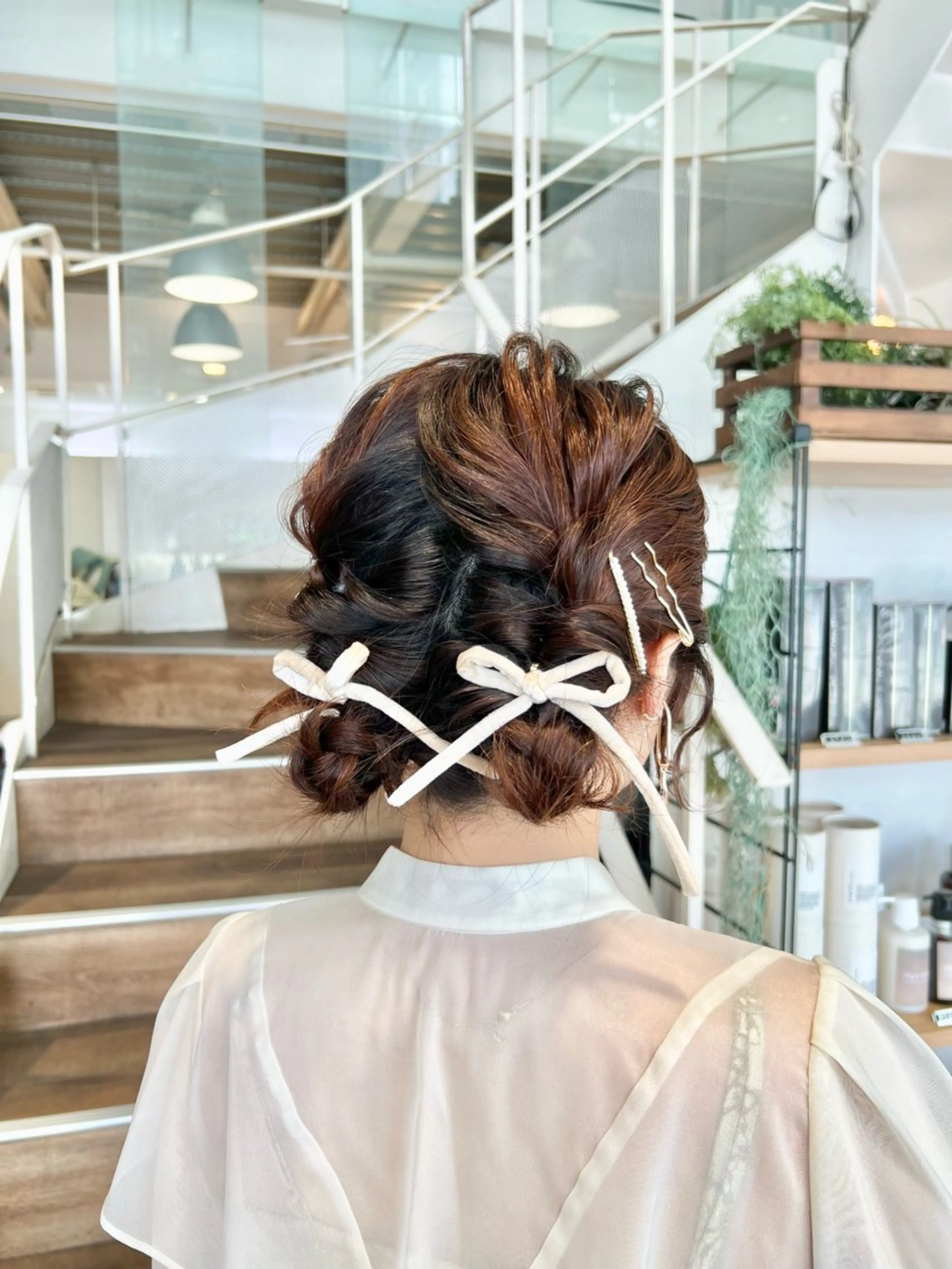 ヘアアレンジ ヘアセット インナーカラー♡ Nanakoのヘアスタイル