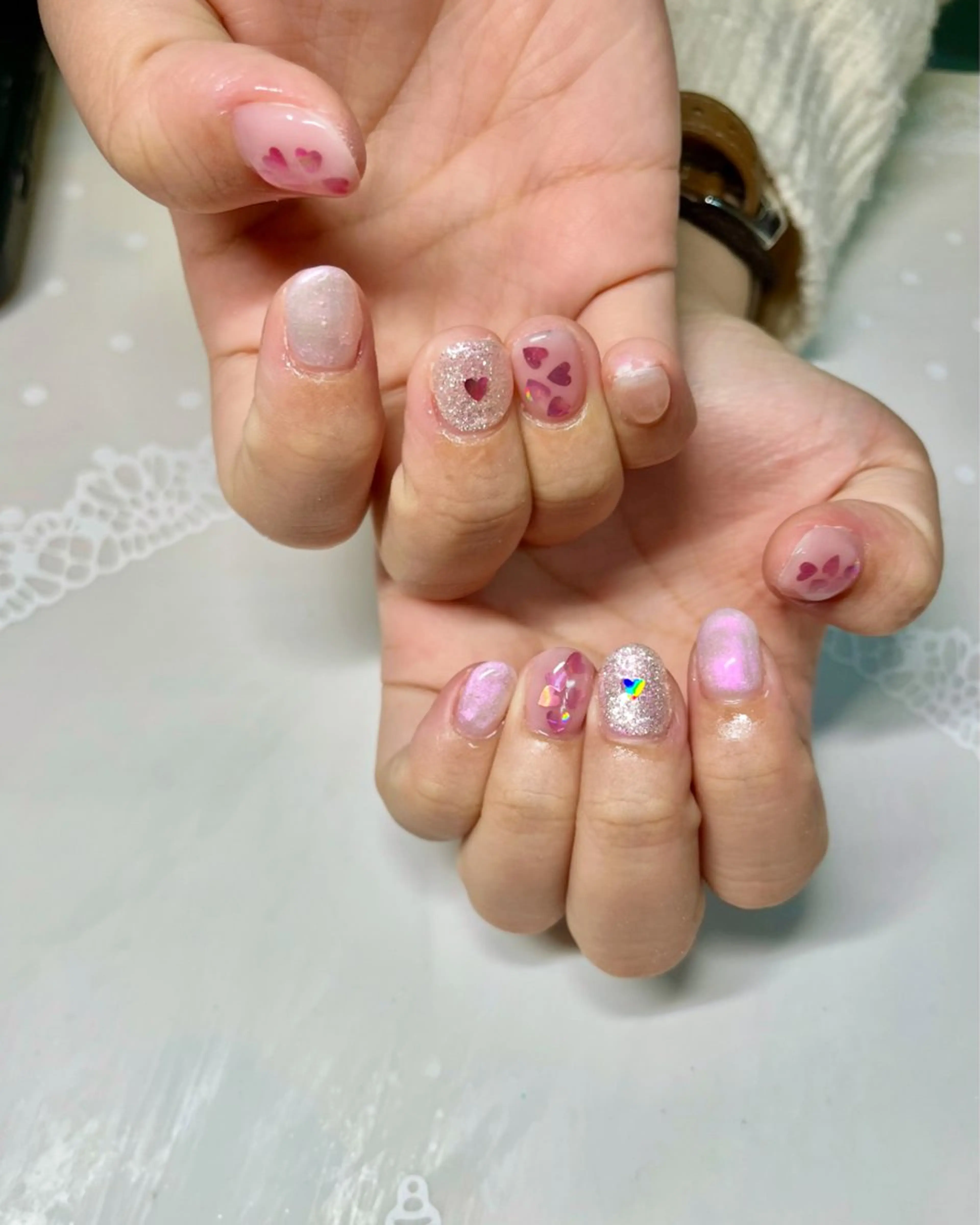 ネイル ハンドネイル 新宿ネイルサロン ジェミディローサ所属・新宿ネイルサロン ジェミディローサのネイルデザイン