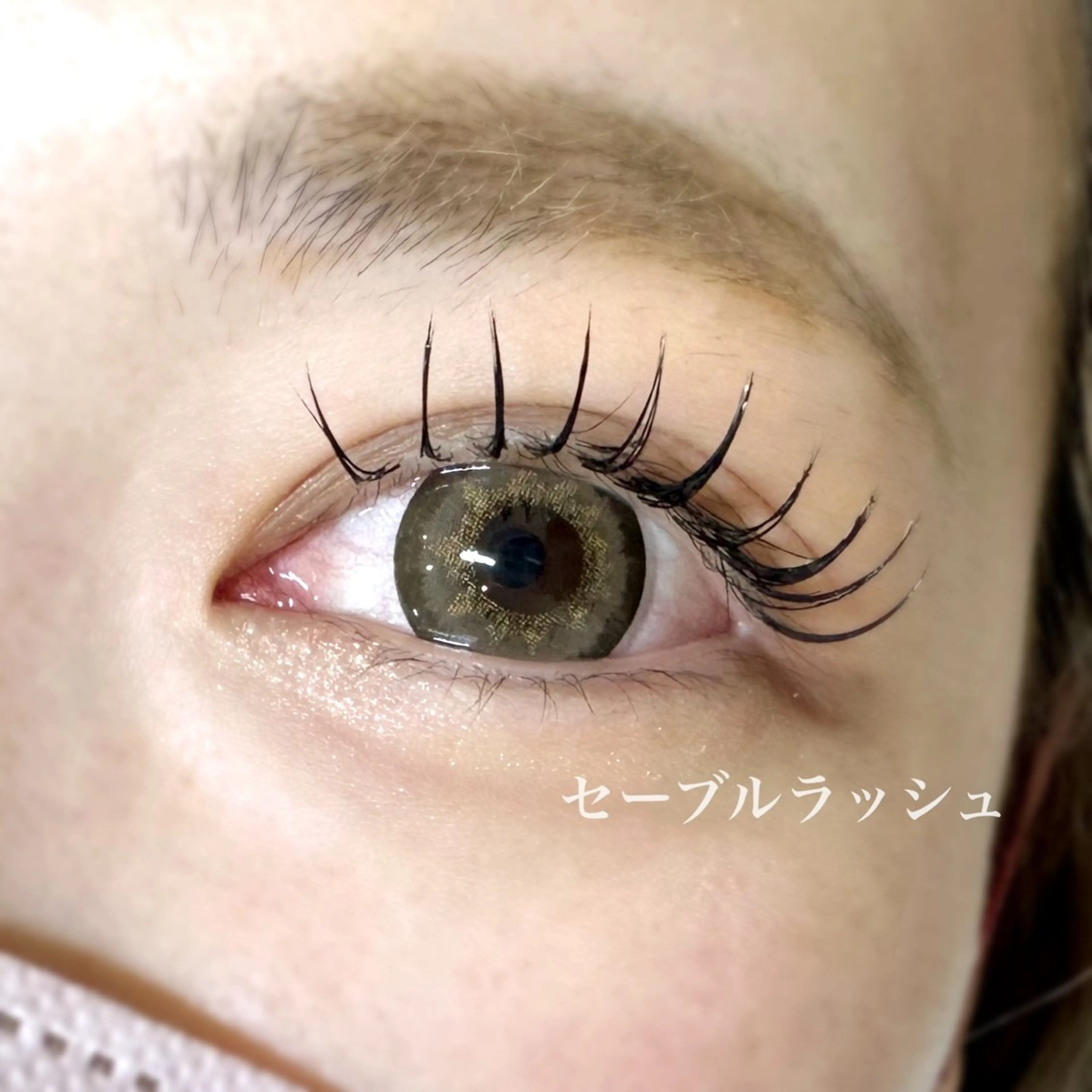 パリジェンヌラッシュリフト＋セーブルエクステ80本⚠︎補足説明お読みになりご予約ください⚠︎の写真