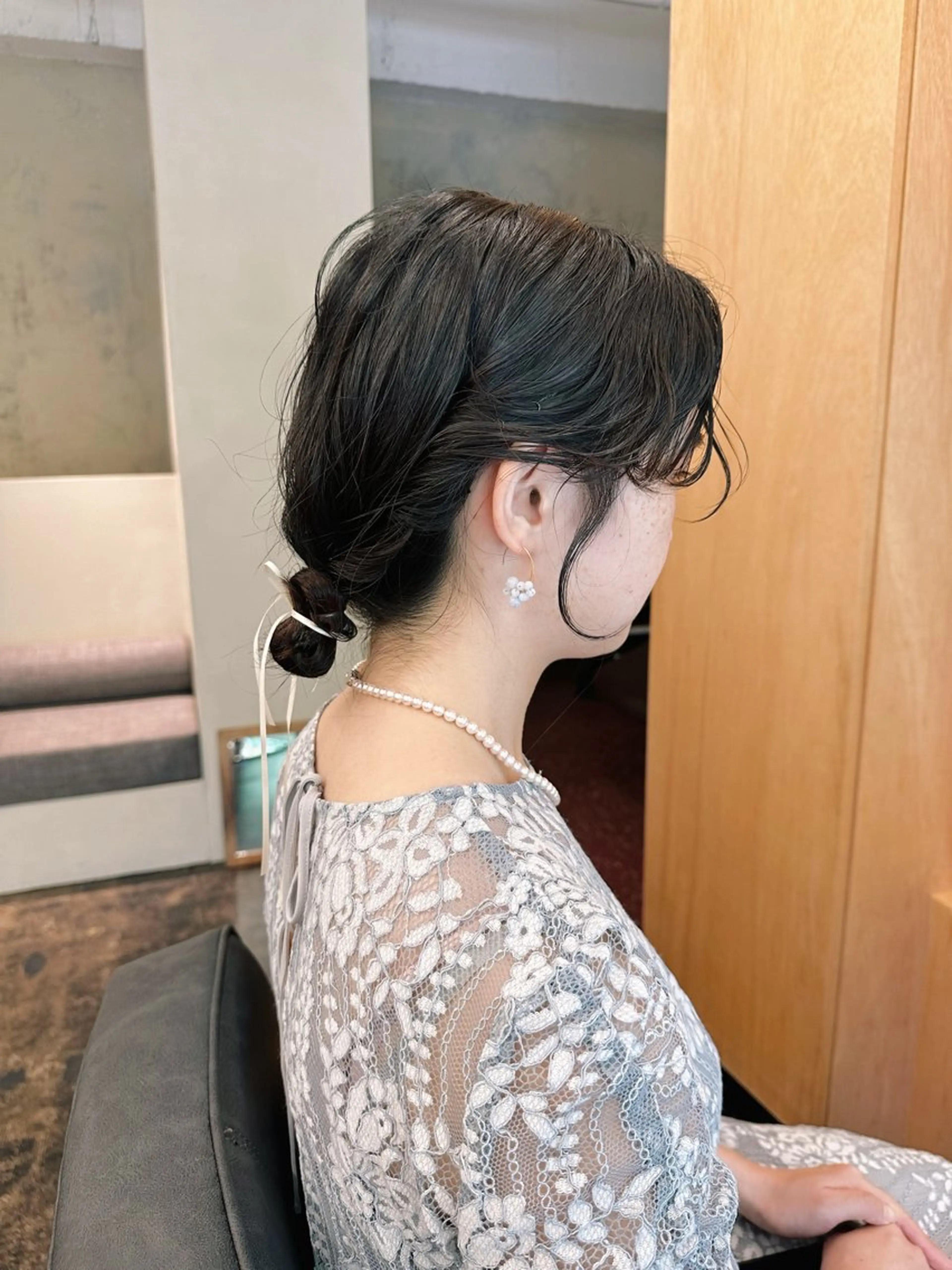 ヘアアレンジ ヘアセット yupi🐈⬛ レイヤー/パーマのヘアスタイル