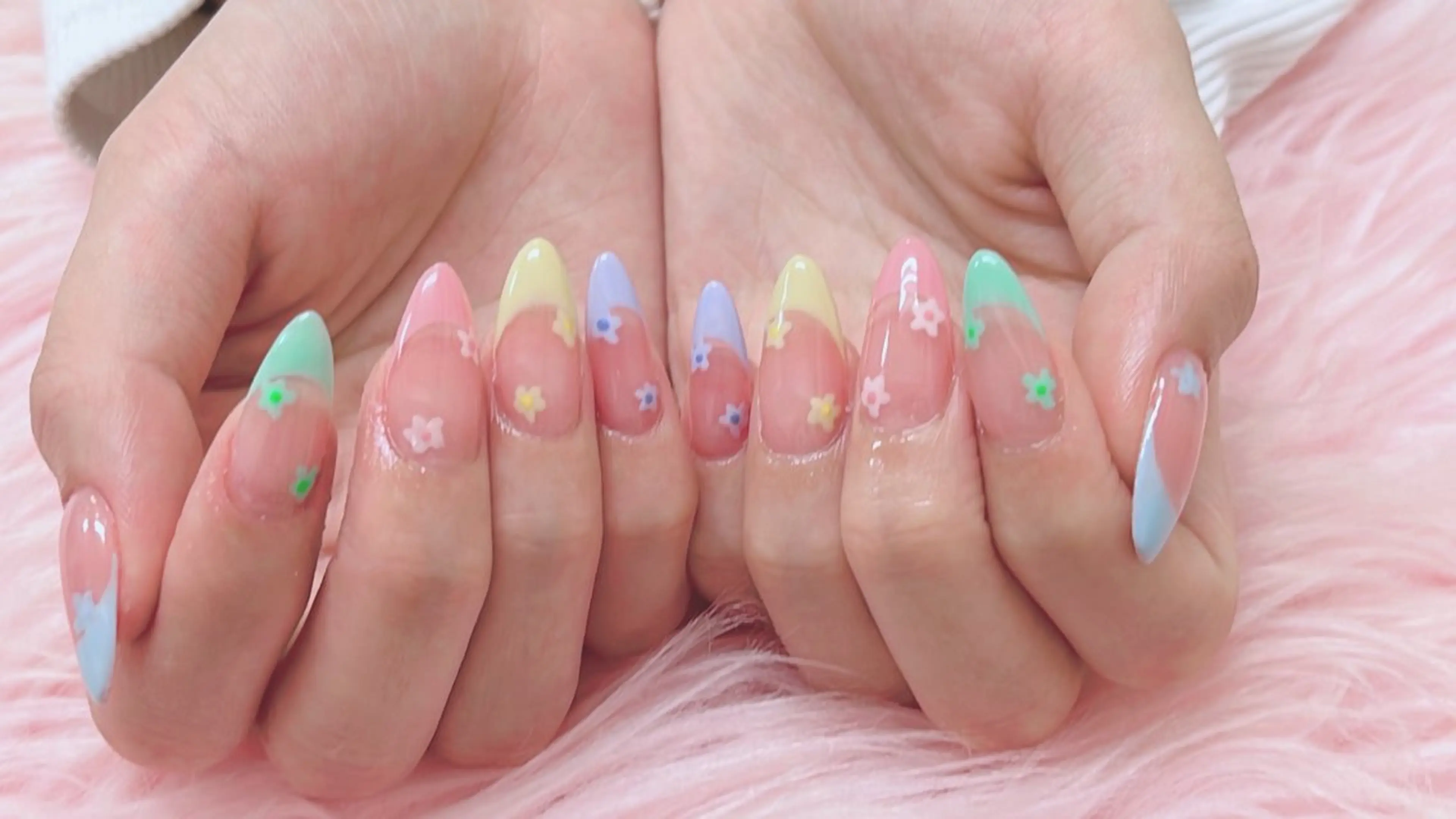 ネイル ハンドネイル ハンドケア 💜MIYA nail川崎店のネイルデザイン