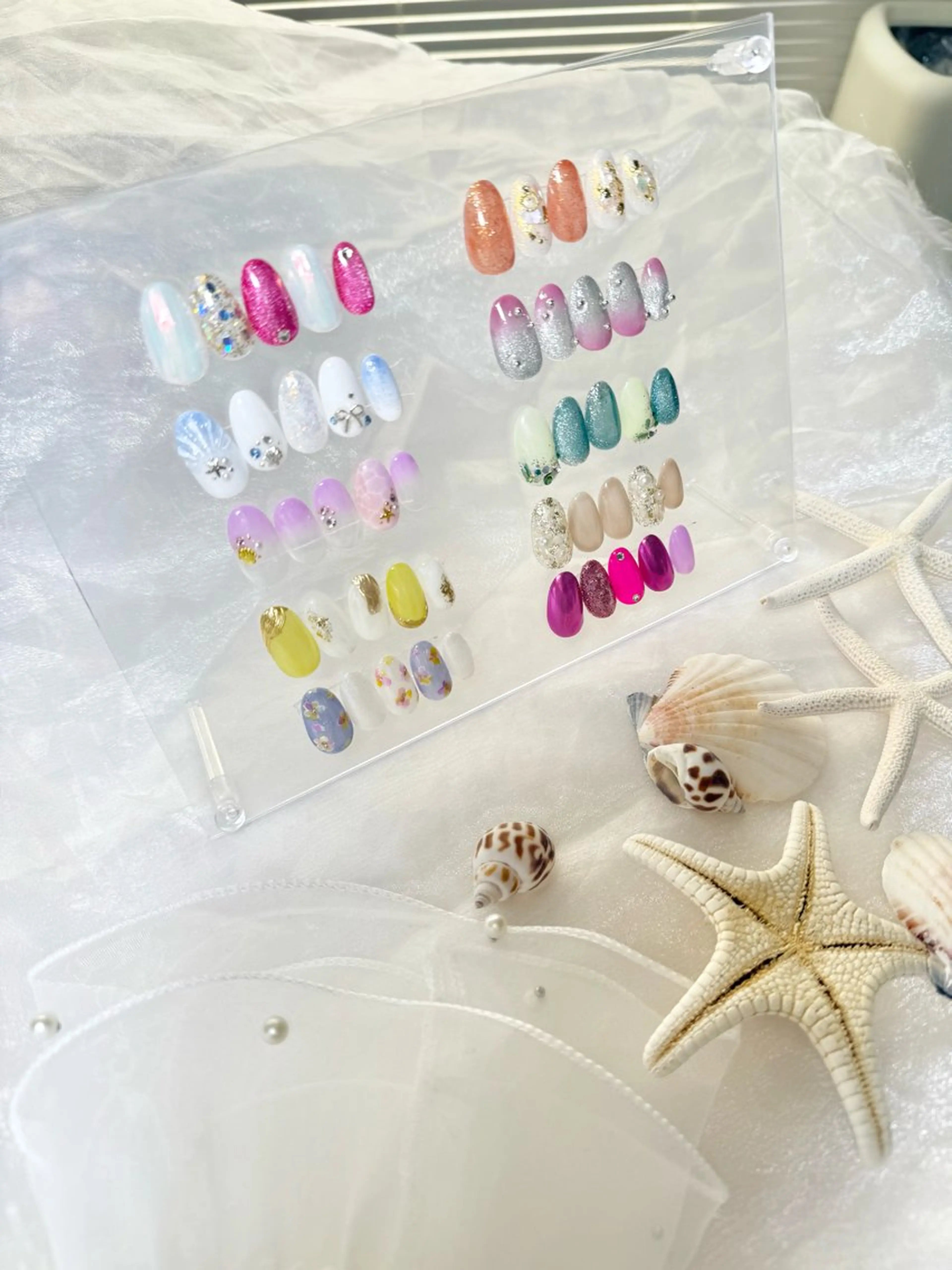 Nail💅🏼店内サンプルから選ぶ定額コース🐠🪸ゲリラクーポン⚡の写真
