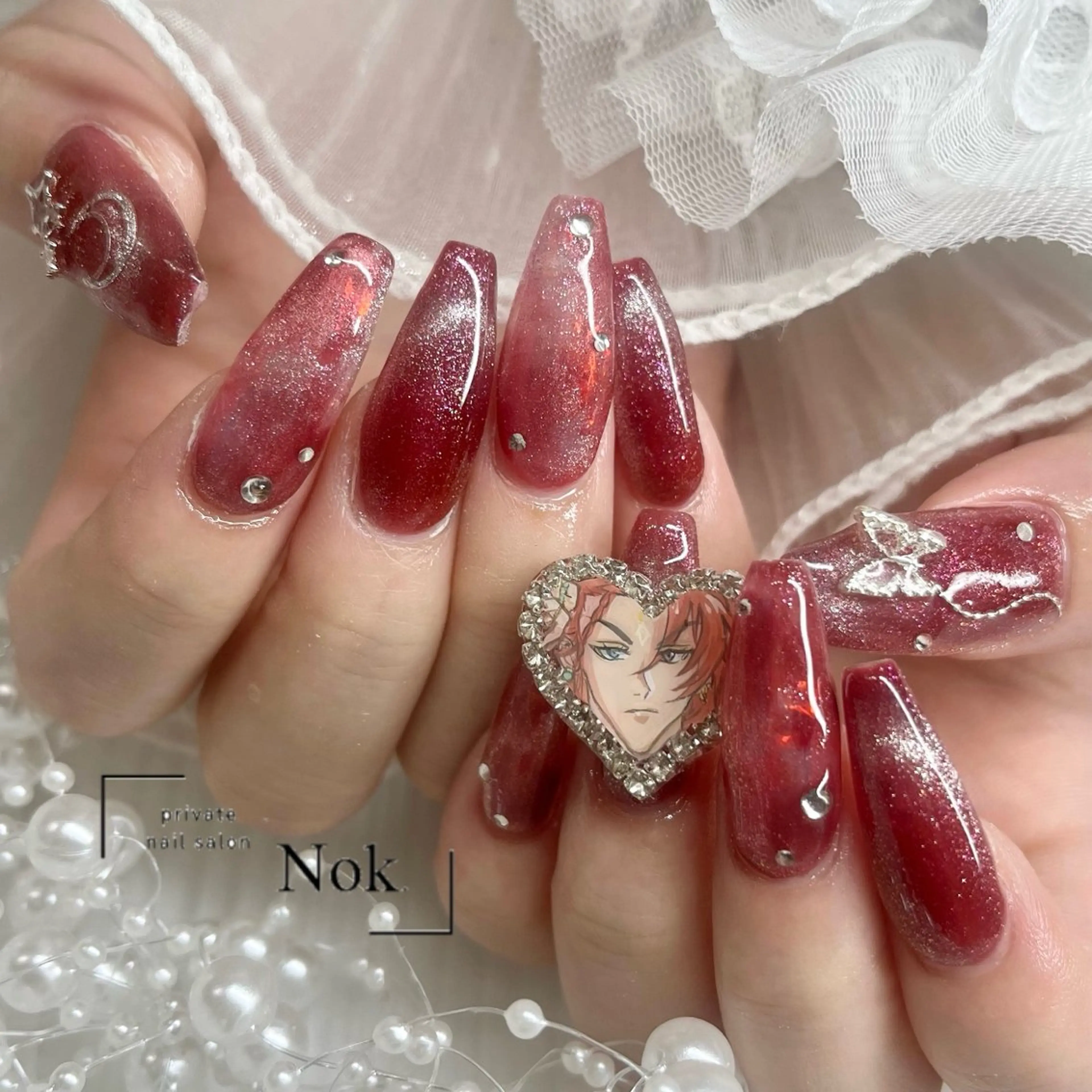 ネイル ハンドネイル 池袋痛ネイル Nok. 渡辺のネイルデザイン