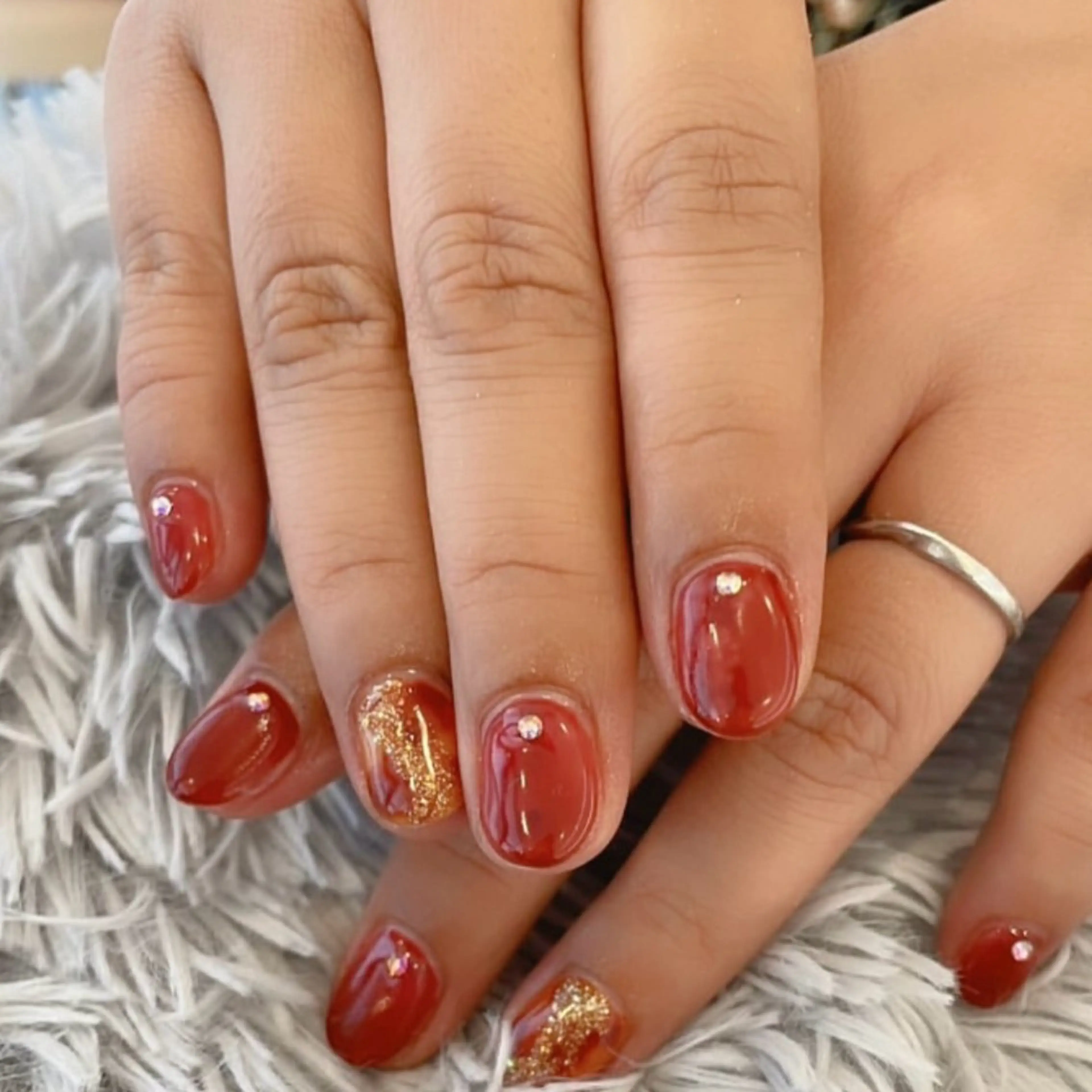 ☻ハンドネイル☻ワンカラー💅　　　　　　　　　　　　　クリアも可🙆‍♀️オフ無しの写真